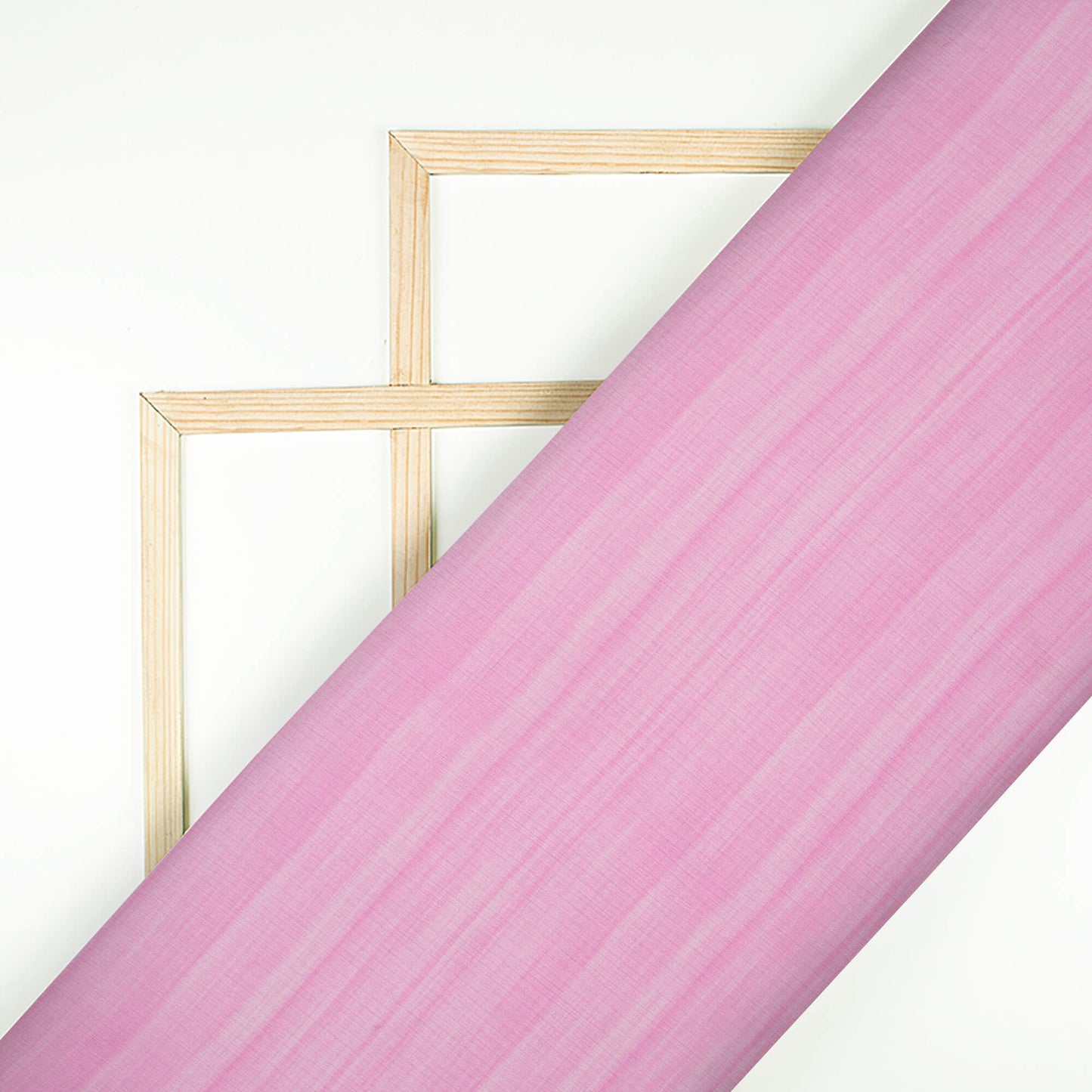 Taffy Pink Texture Pattern Digital Print Chiffon Satin Fabric