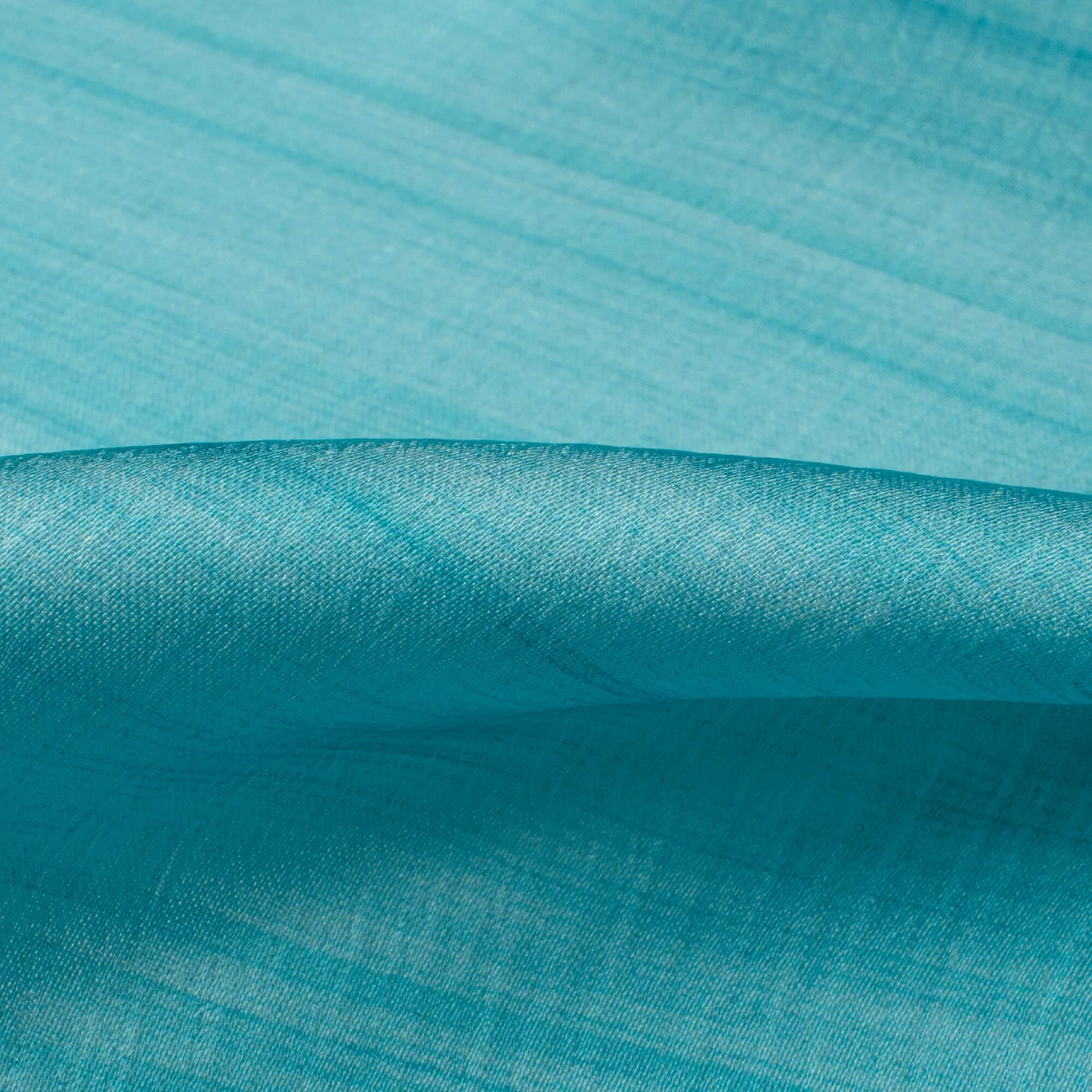 Hippie Blue Texture Pattern Digital Print Chiffon Satin Fabric