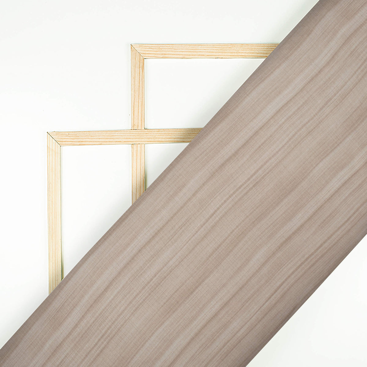 Pale Brown Texture Pattern Digital Print Chiffon Satin Fabric