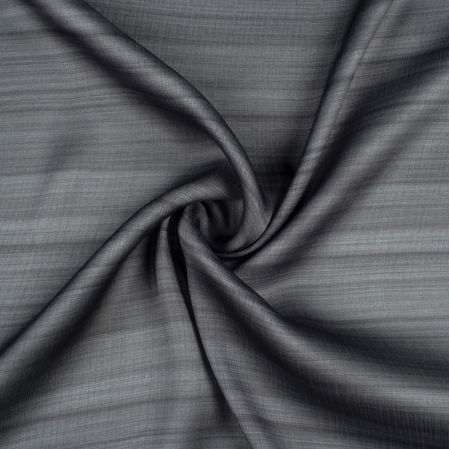 Iron Grey Texture Pattern Digital Print Chiffon Satin Fabric
