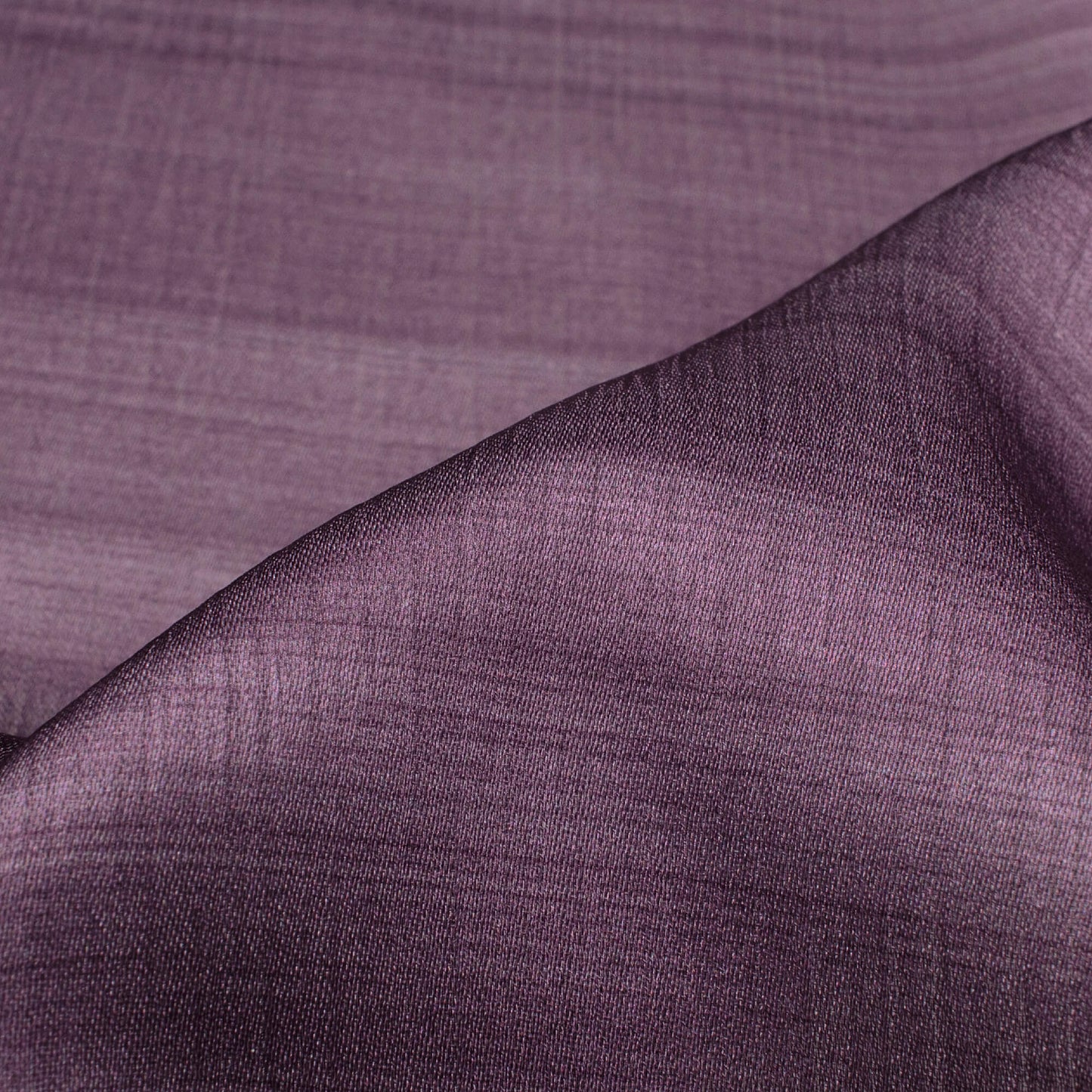 Dusky Purple Texture Pattern Digital Print Chiffon Satin Fabric