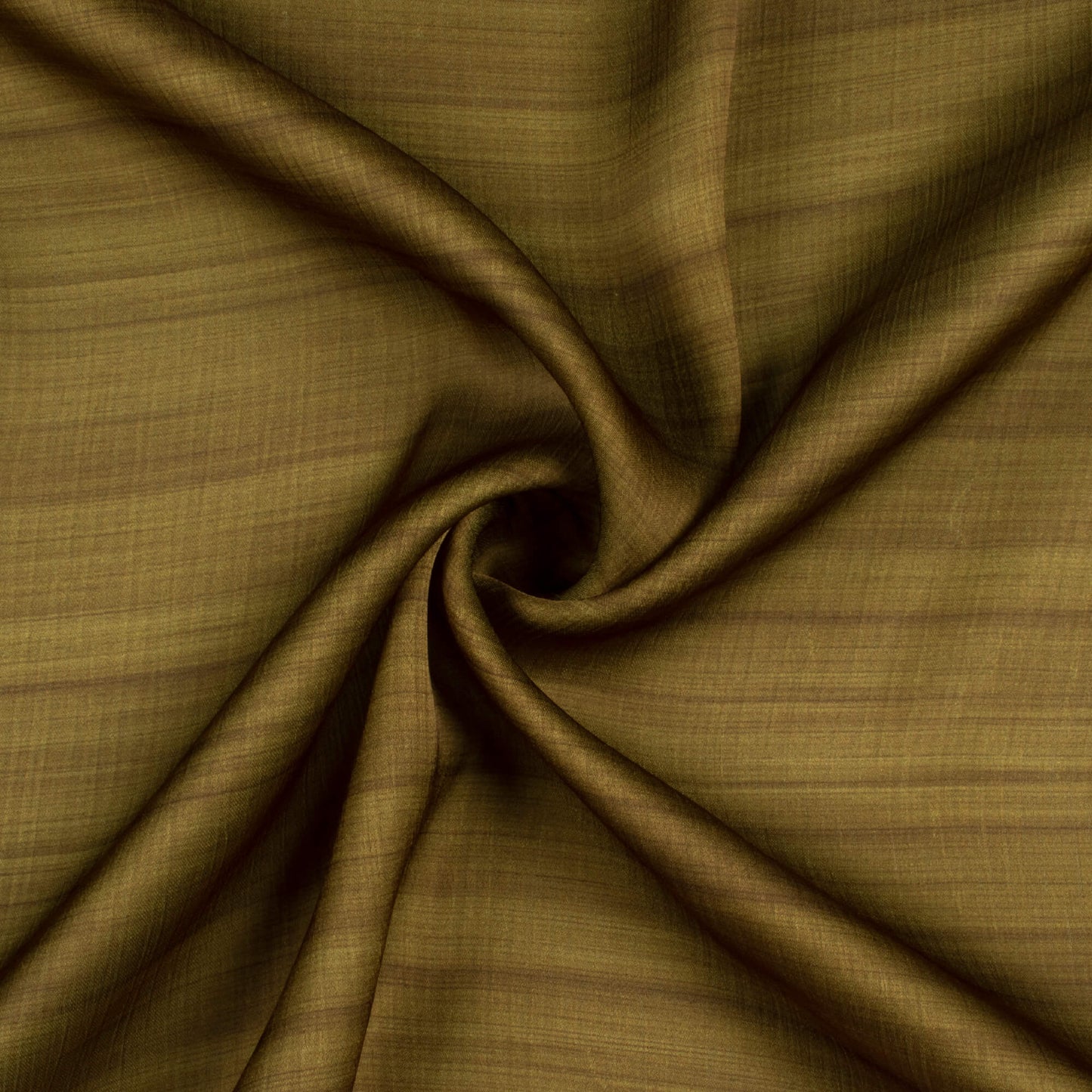 Olive Green Texture Pattern Digital Print Chiffon Satin Fabric