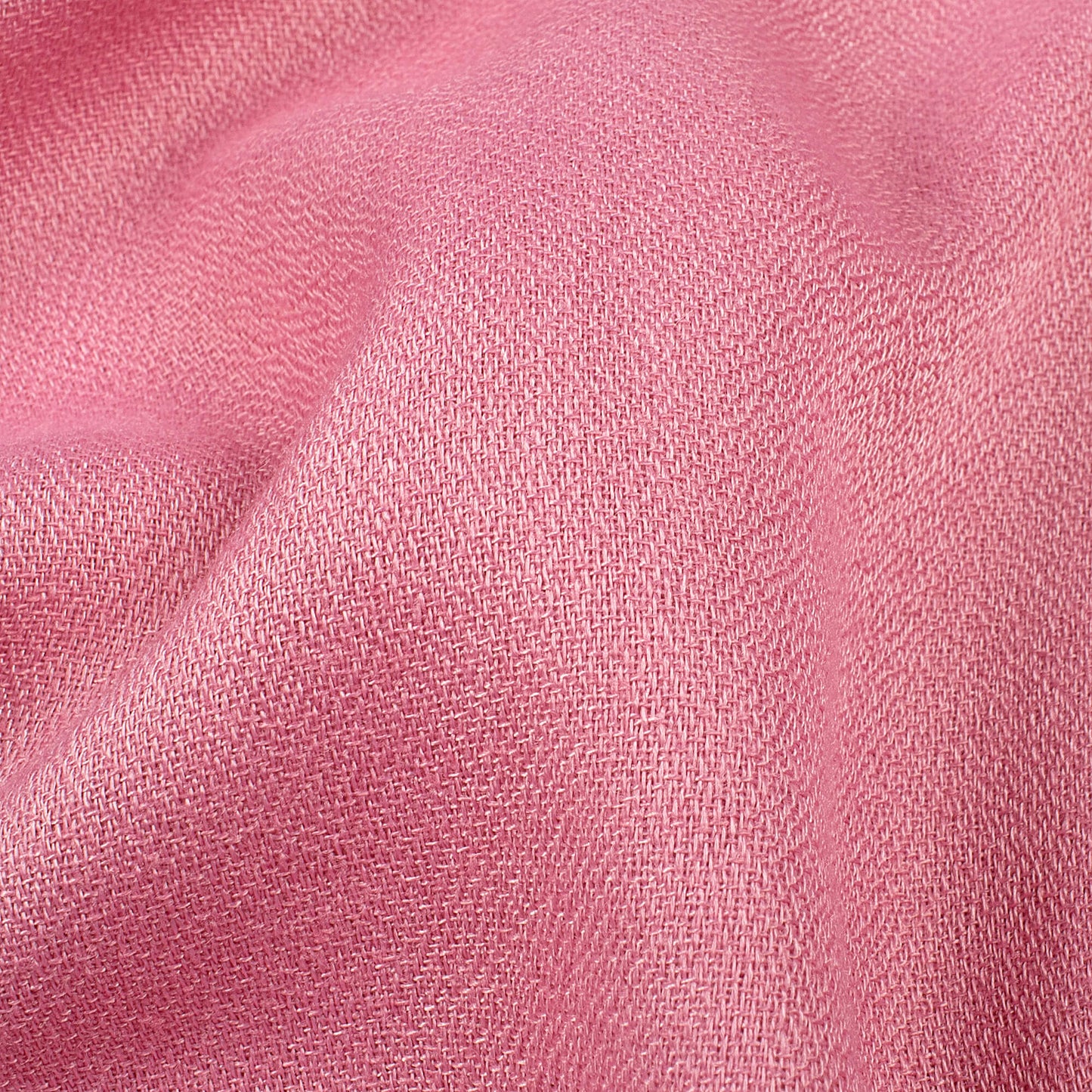 Coral Pink Plain Moss Crepe Fabric