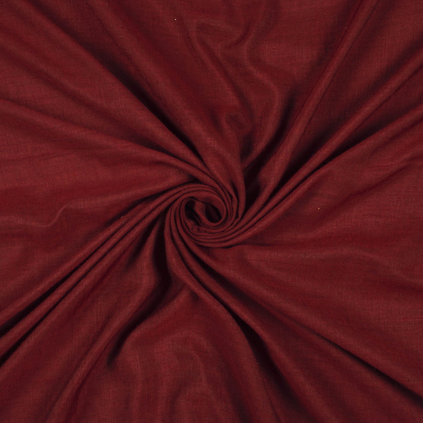 Maroon Plain Poly Muslin Fabric