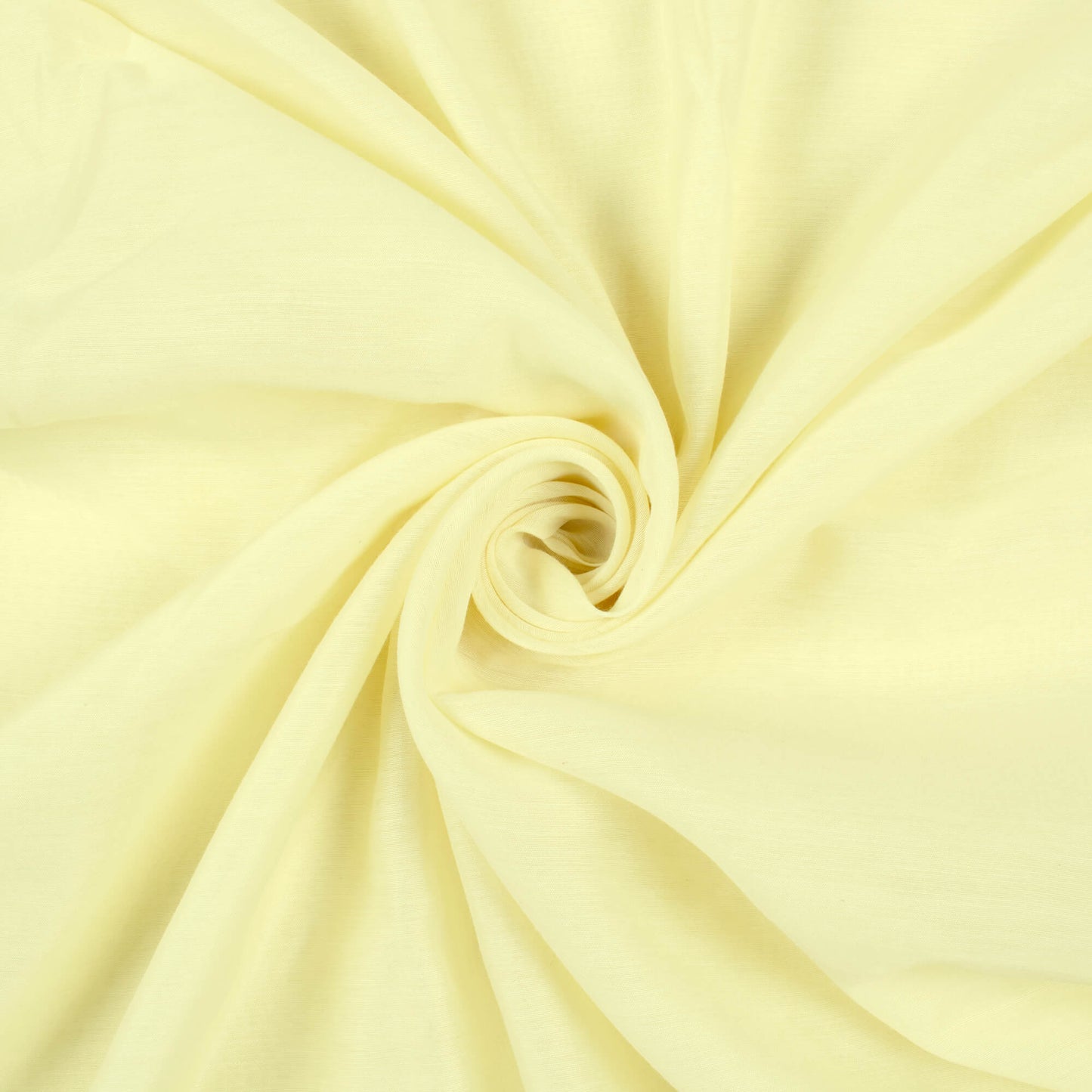 Pastel Yellow Plain Chanderi Fabric