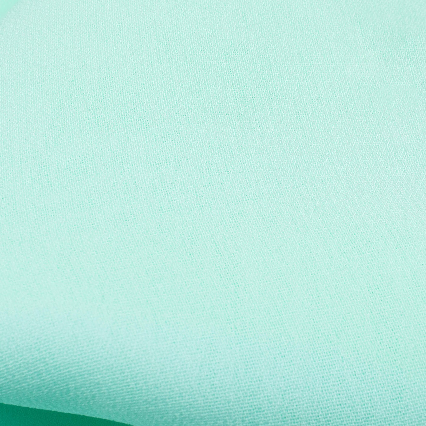 Mint Green Plain Georgette Fabric