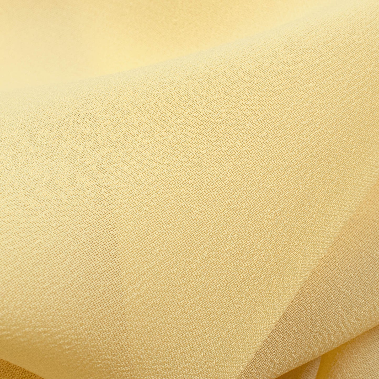 Beige Plain Georgette Fabric