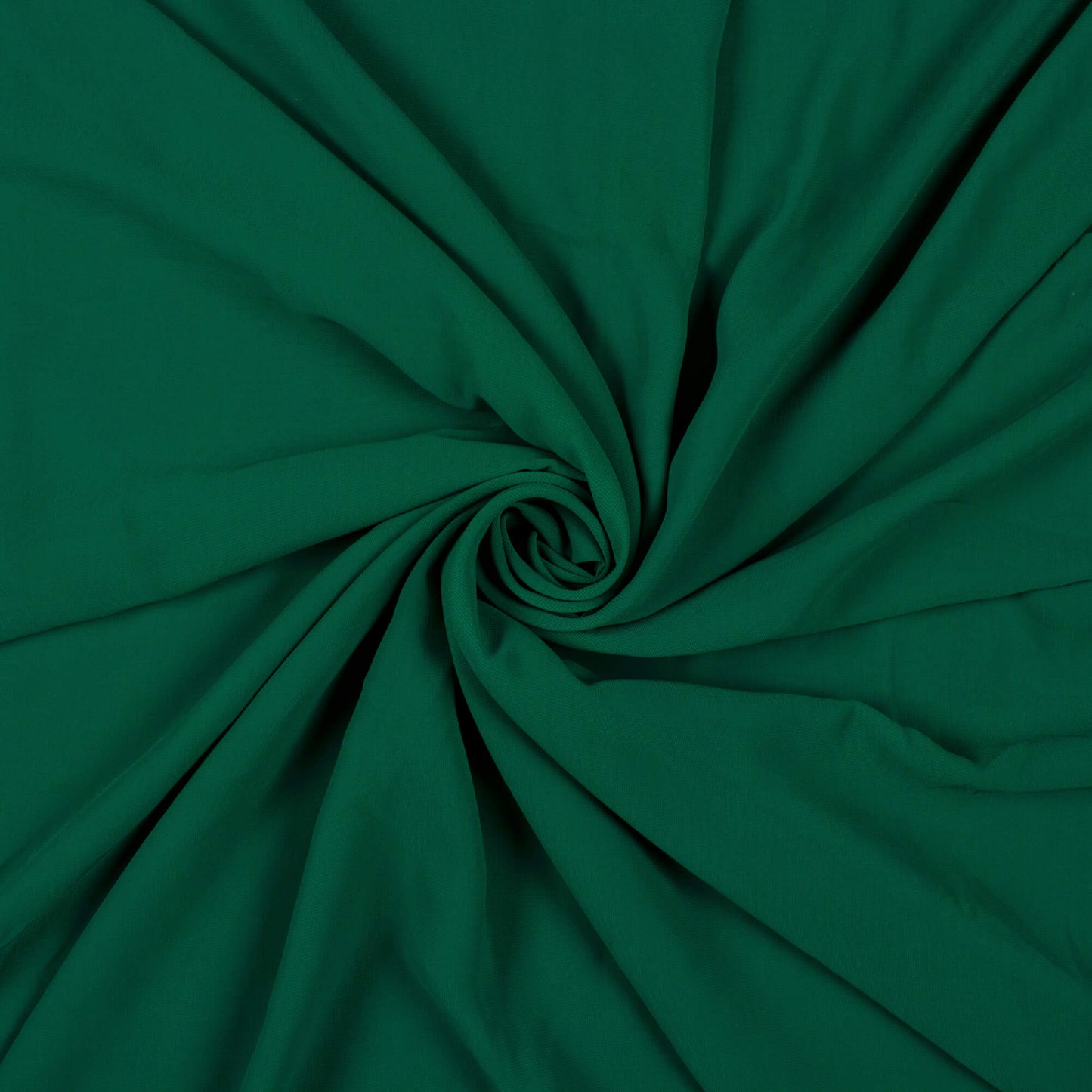Sacramento Green Plain Georgette Fabric