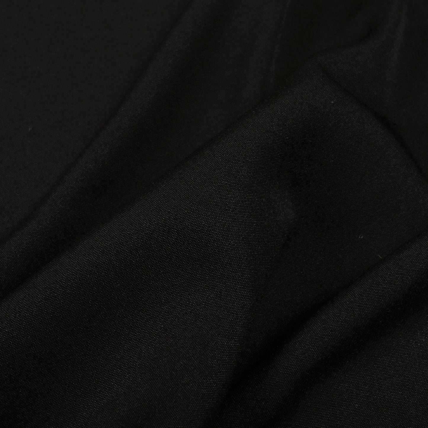 Black Plain Lining Butter Crepe Fabric