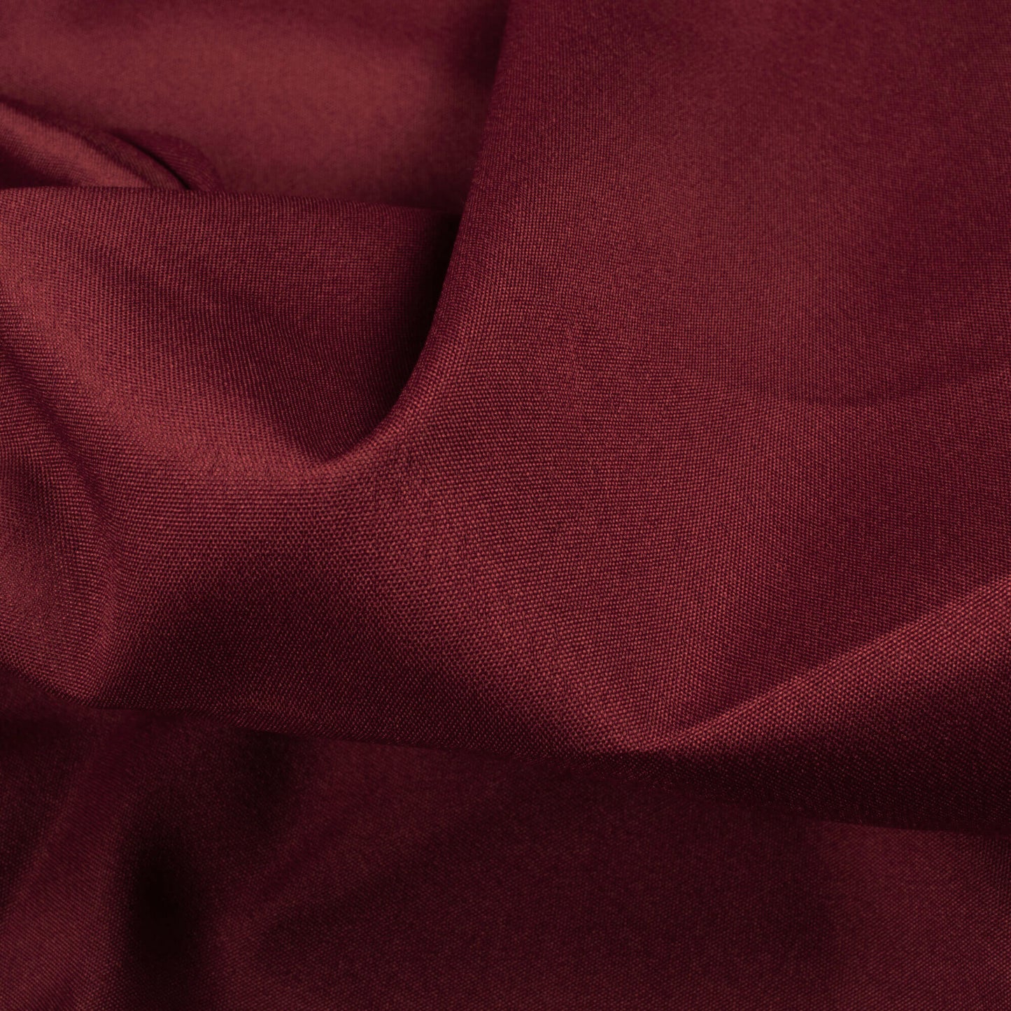 Maroon Plain Lining Butter Crepe Fabric