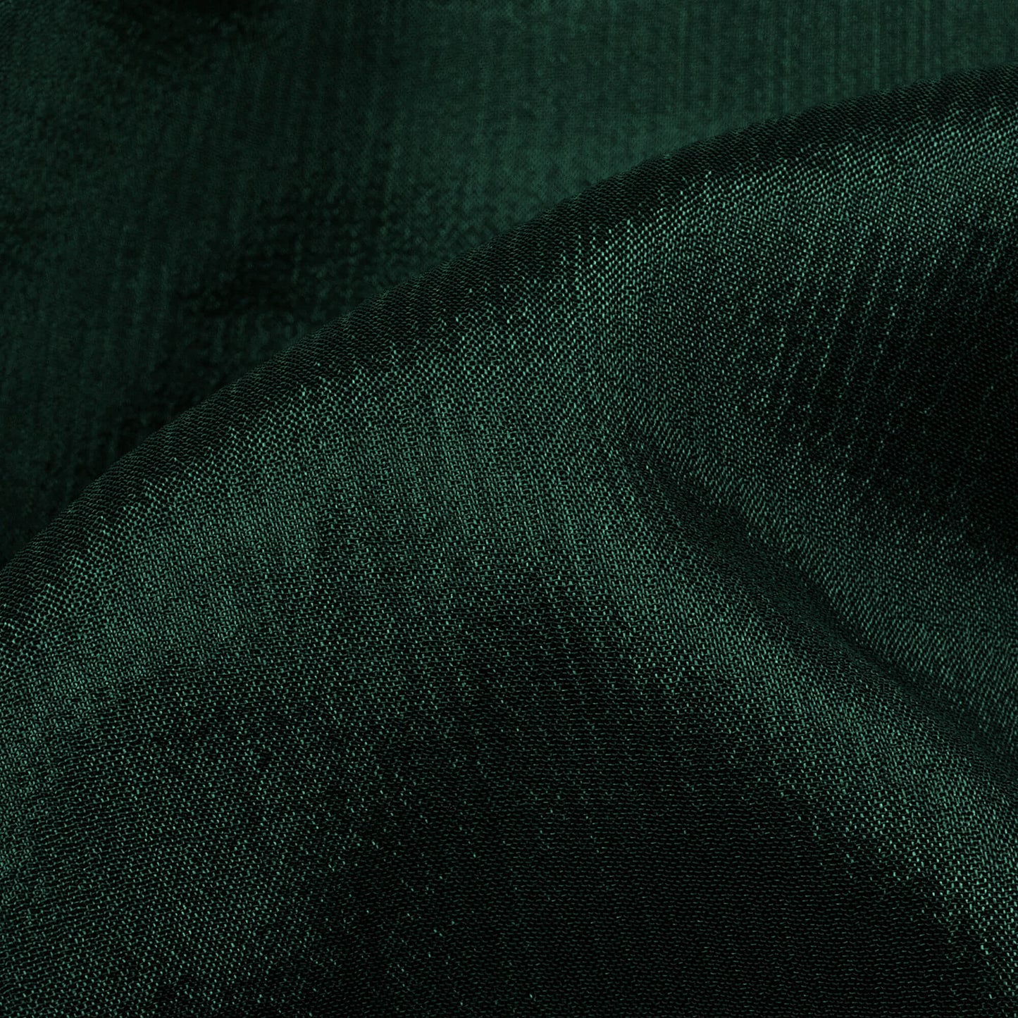 Sacramento Green Plain Viscose Chinnon Chiffon Fabric