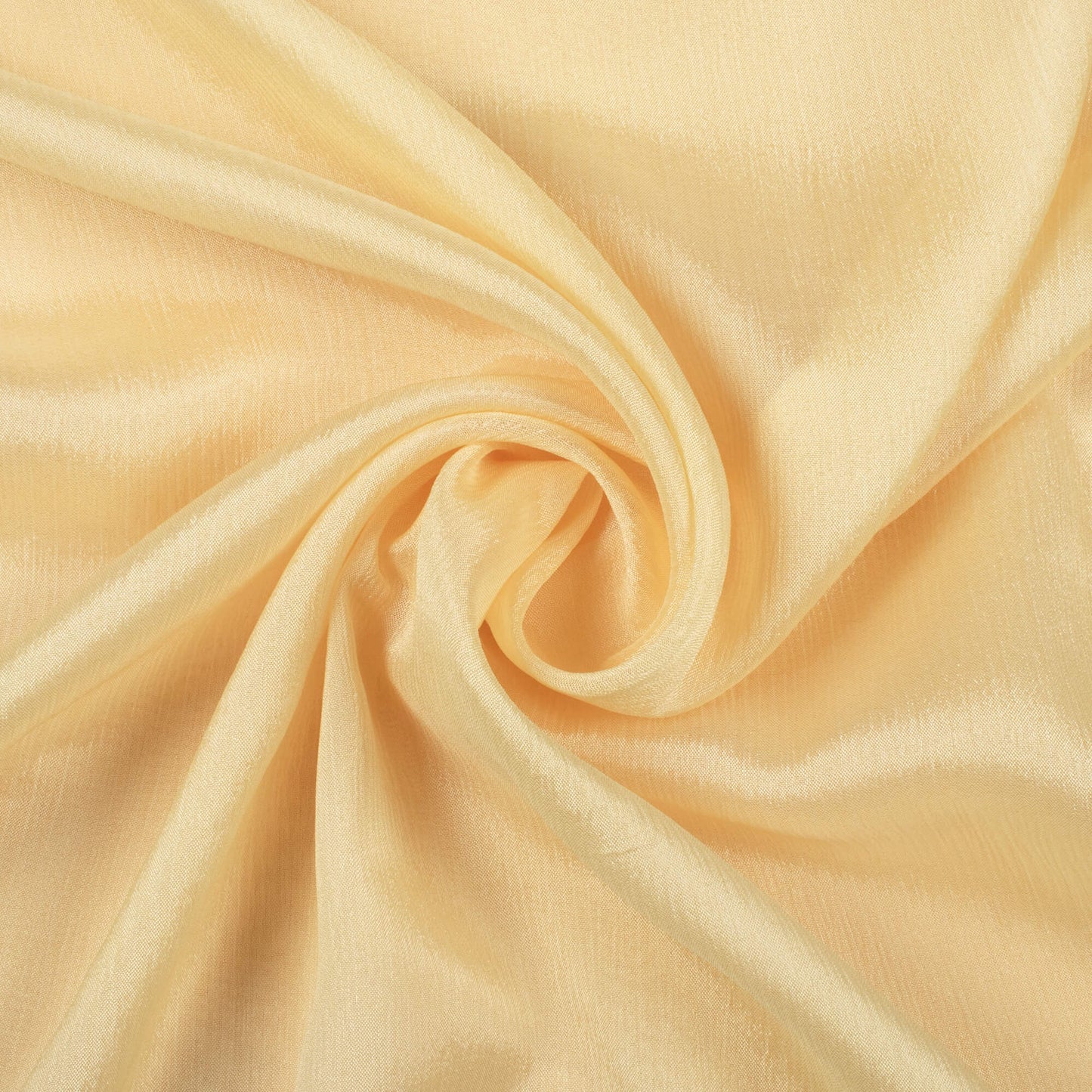 Oatmeal Beige Plain Pure Chinnon Chiffon Fabric