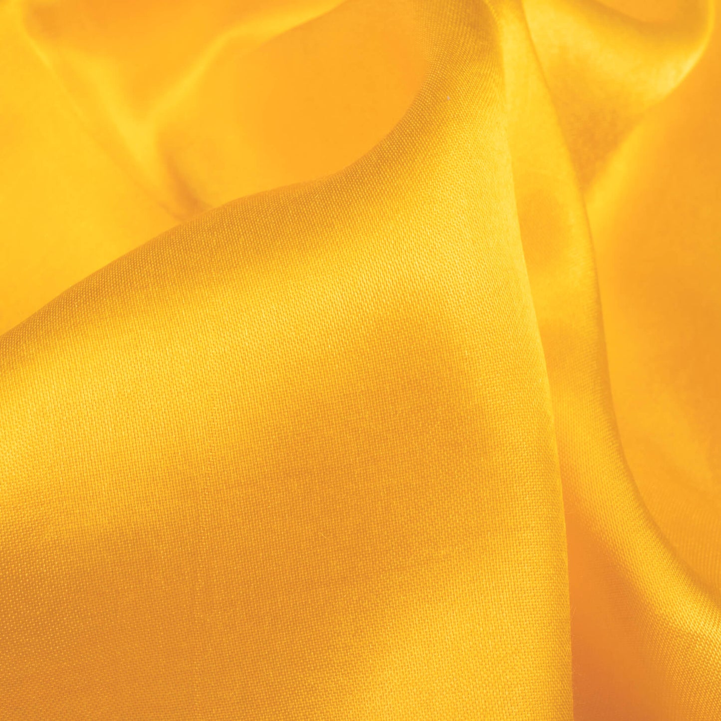 Honey Yellow Plain Viscose Gaji Silk Fabric