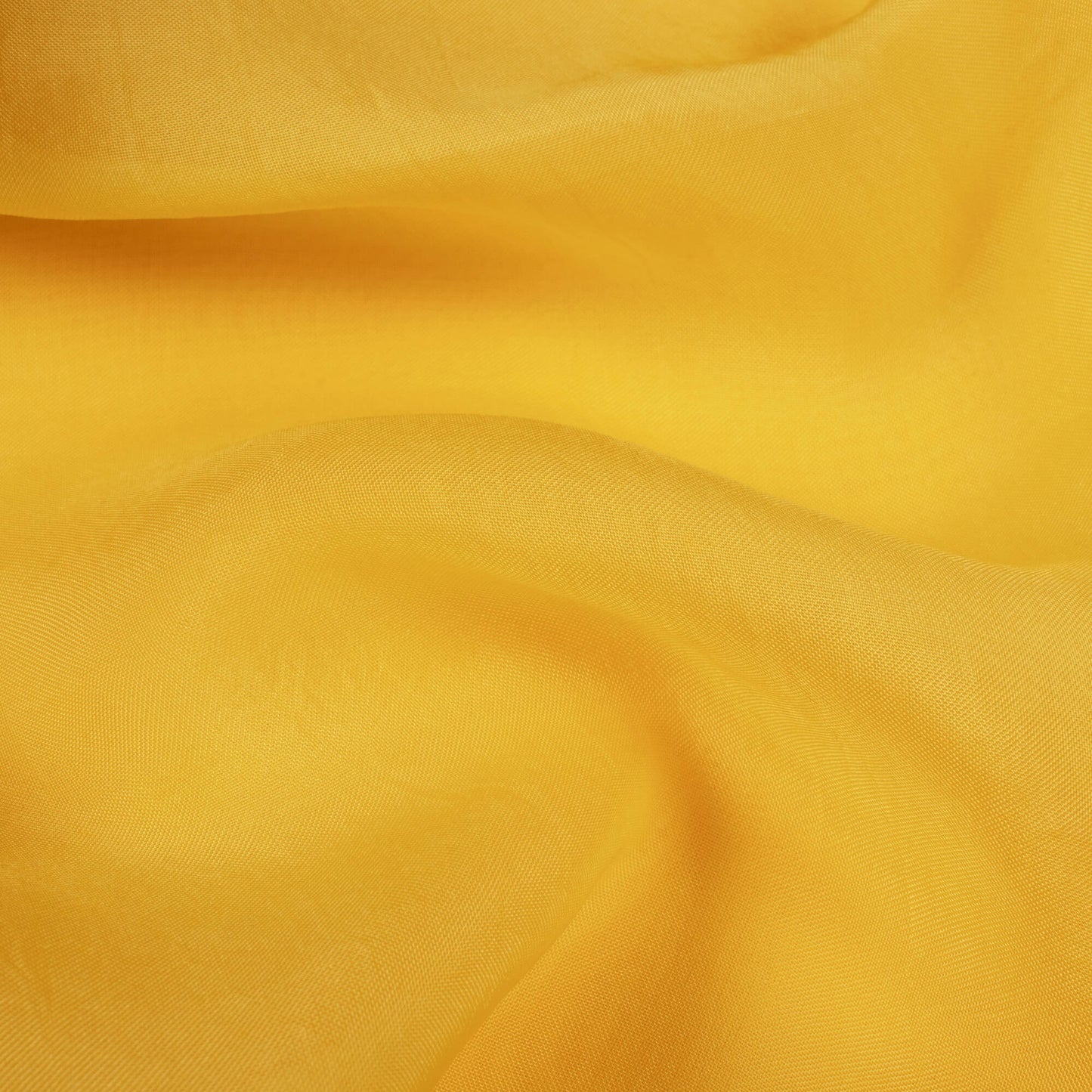 Tuscany Yellow Plain Viscose Paper Silk Fabric