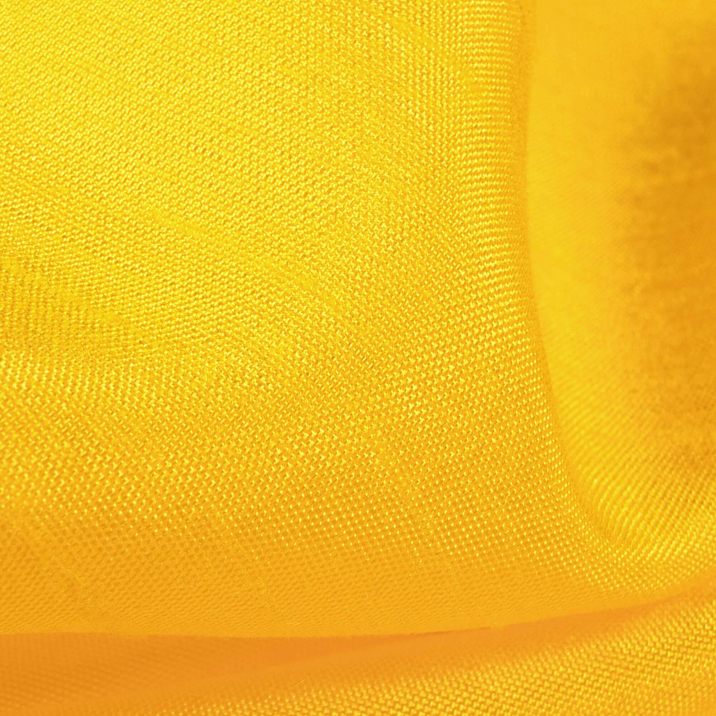 Tuscany Yellow Plain Bemberg Raw Silk Fabric
