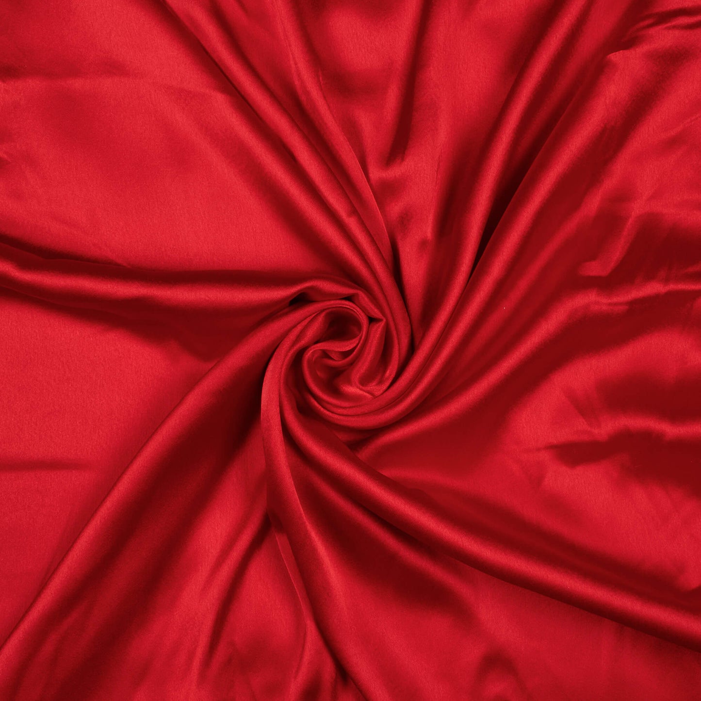 Chilli Red Plain Japan Satin Fabric