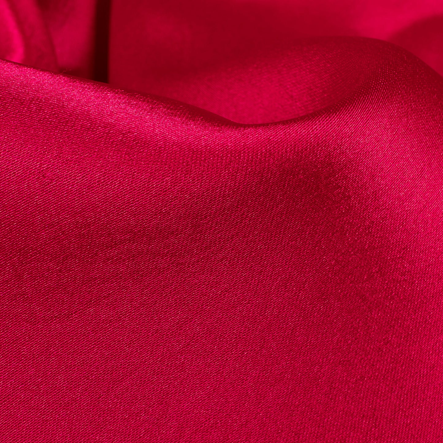 Cerise Pink Plain Japan Satin Fabric