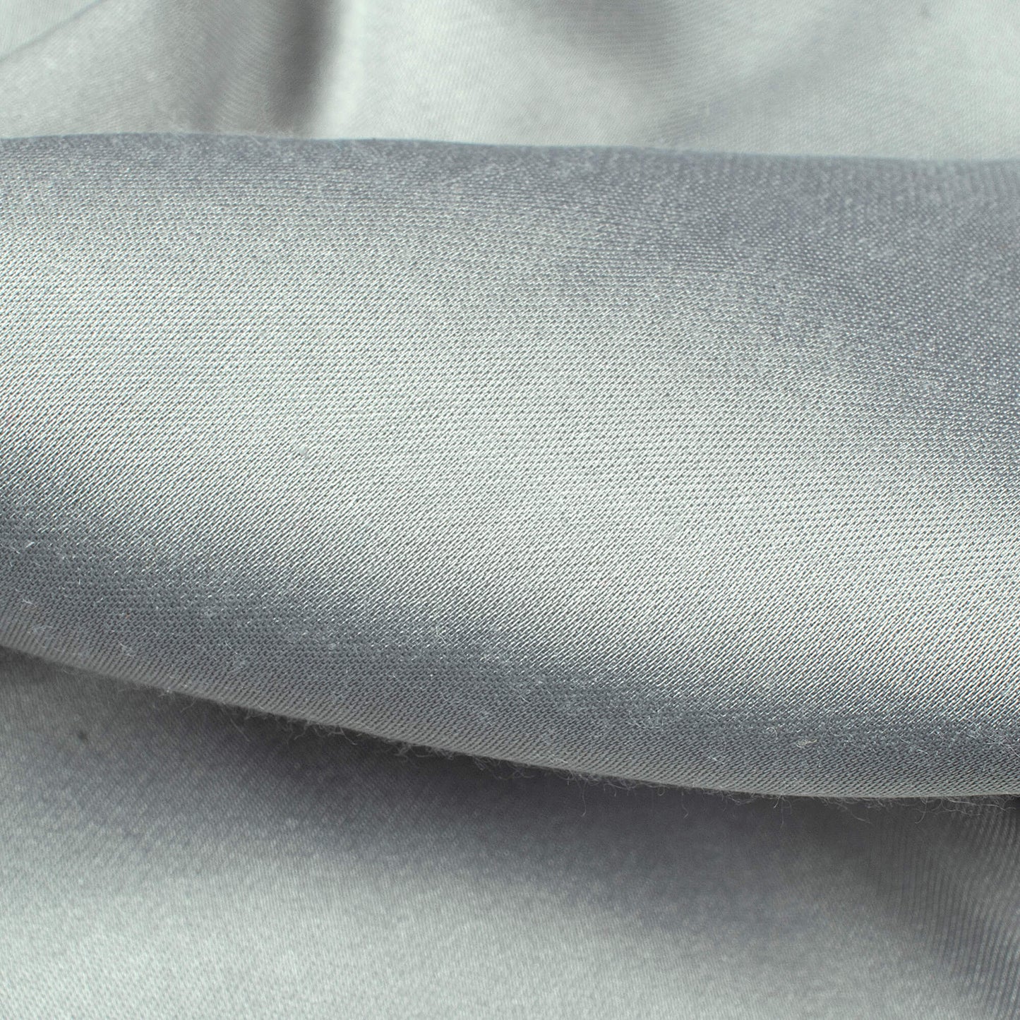 Dolphin Grey Plain Japan Satin Fabric