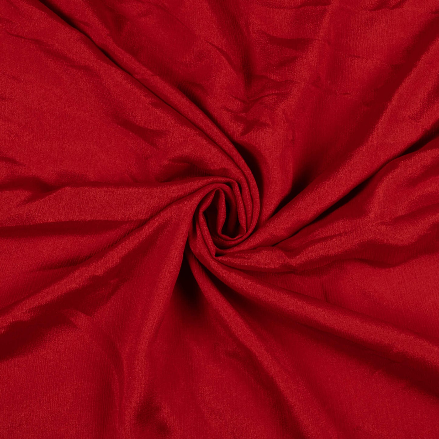 Brick Red Plain Viscose Chinnon Chiffon Fabric