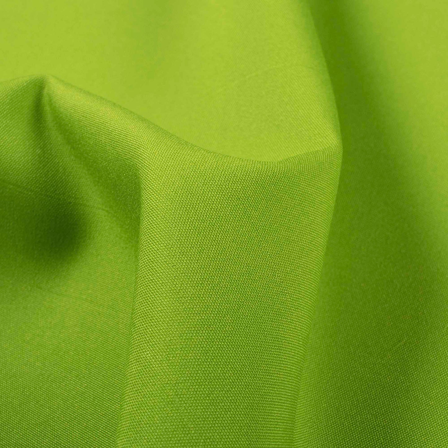 Kelly Green Plain Butter Crepe Fabric