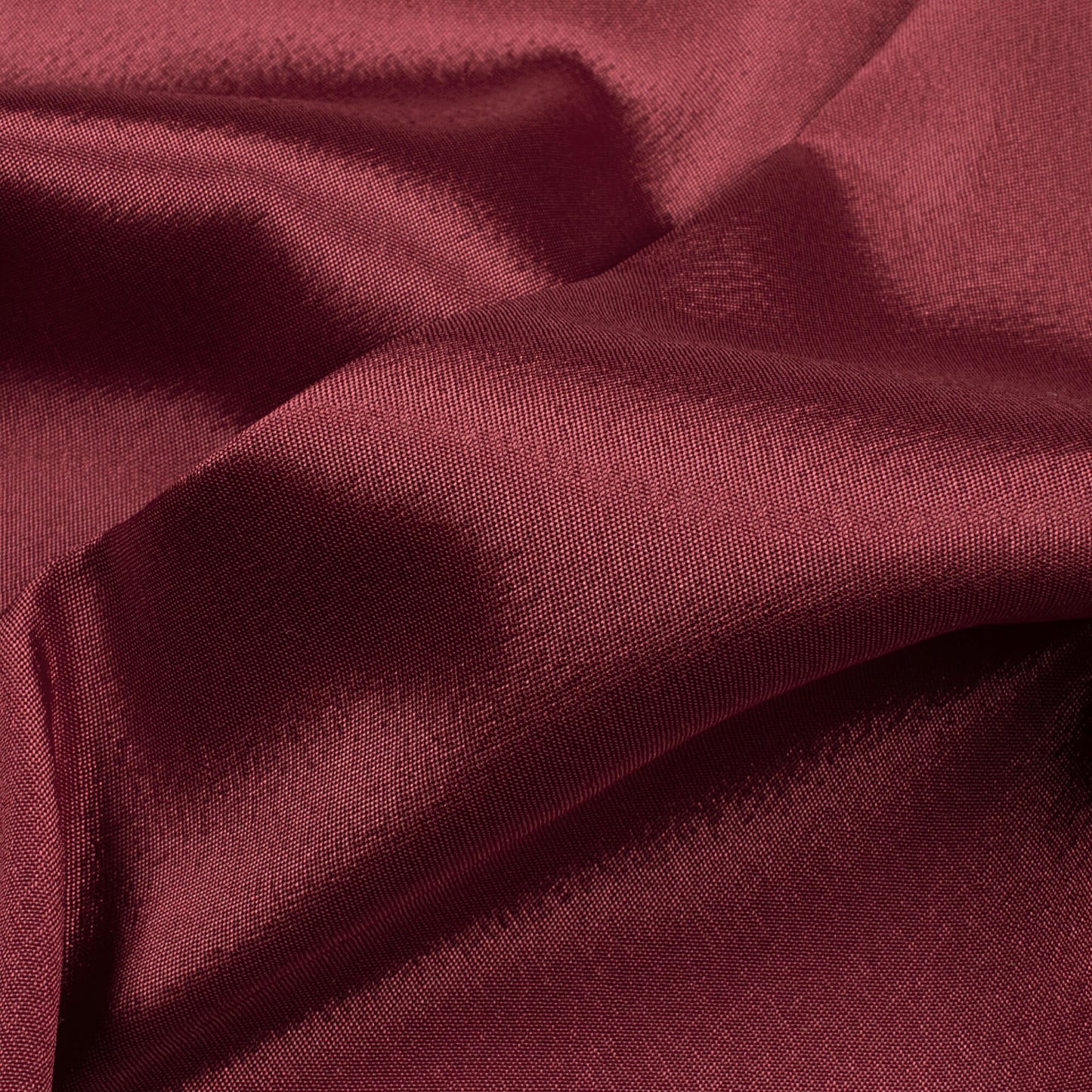 Maroon Plain Crepe Silk Fabric