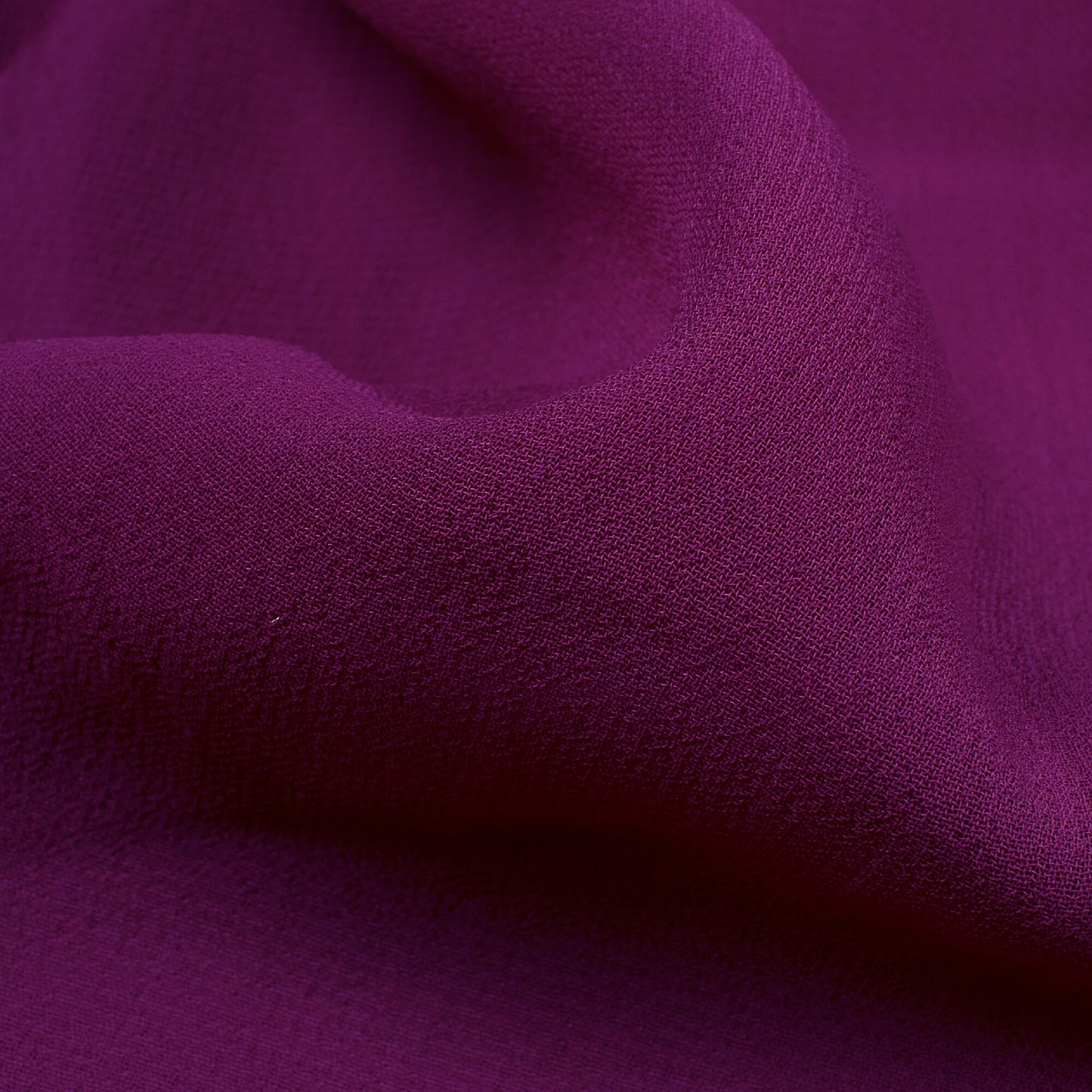 Wine Purple Plain Georgette Fabric