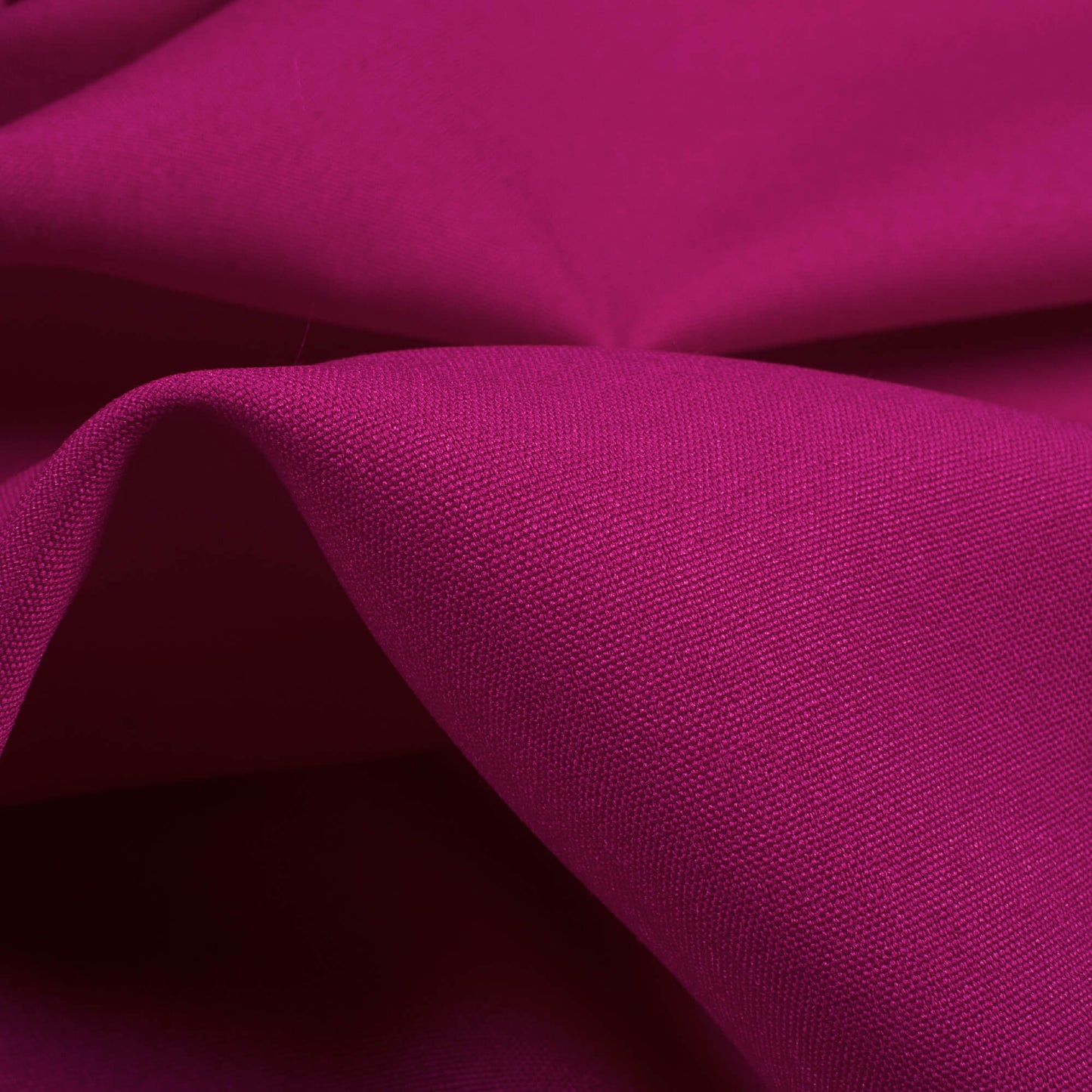 Magenta Pink Plain Butter Crepe Fabric