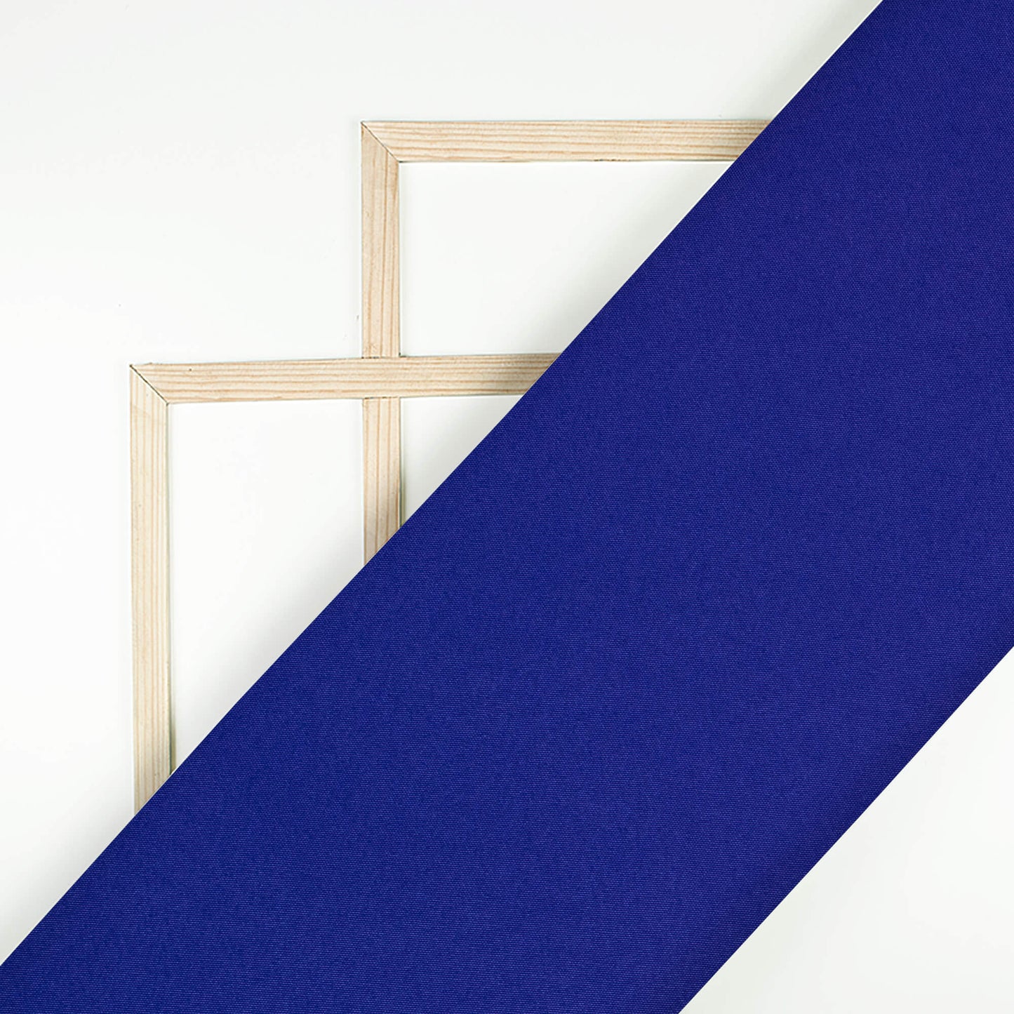 Royal Blue Plain Butter Crepe Fabric