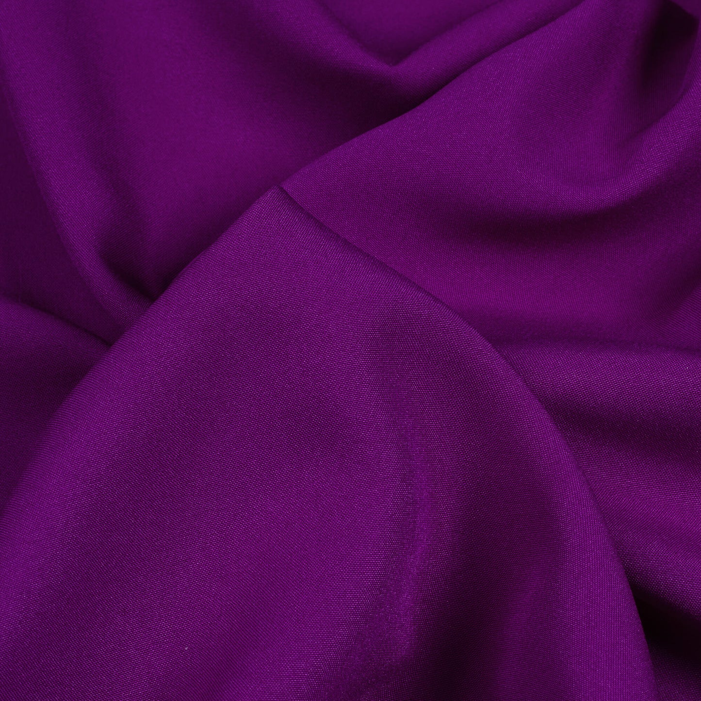 Dark Purple Plain Butter Crepe Fabric