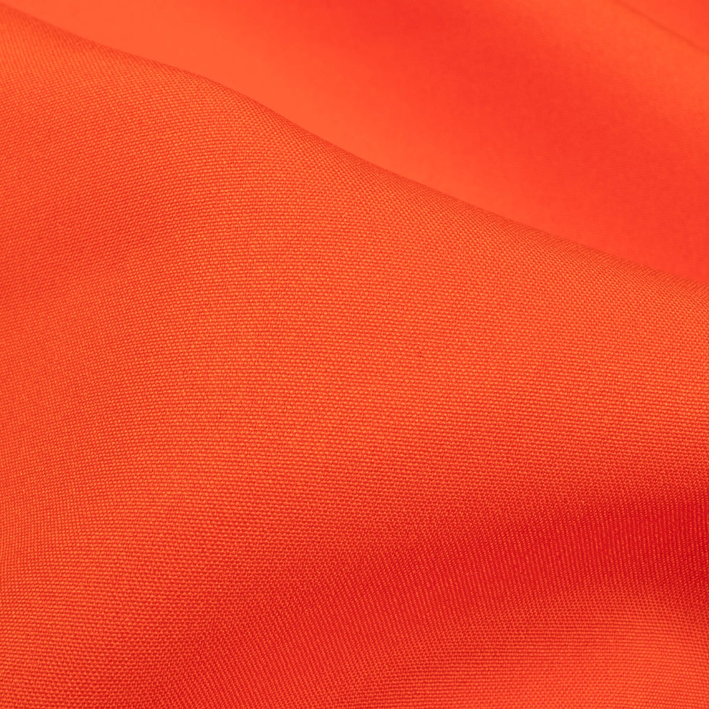 Salamander Orange Plain Butter Crepe Fabric