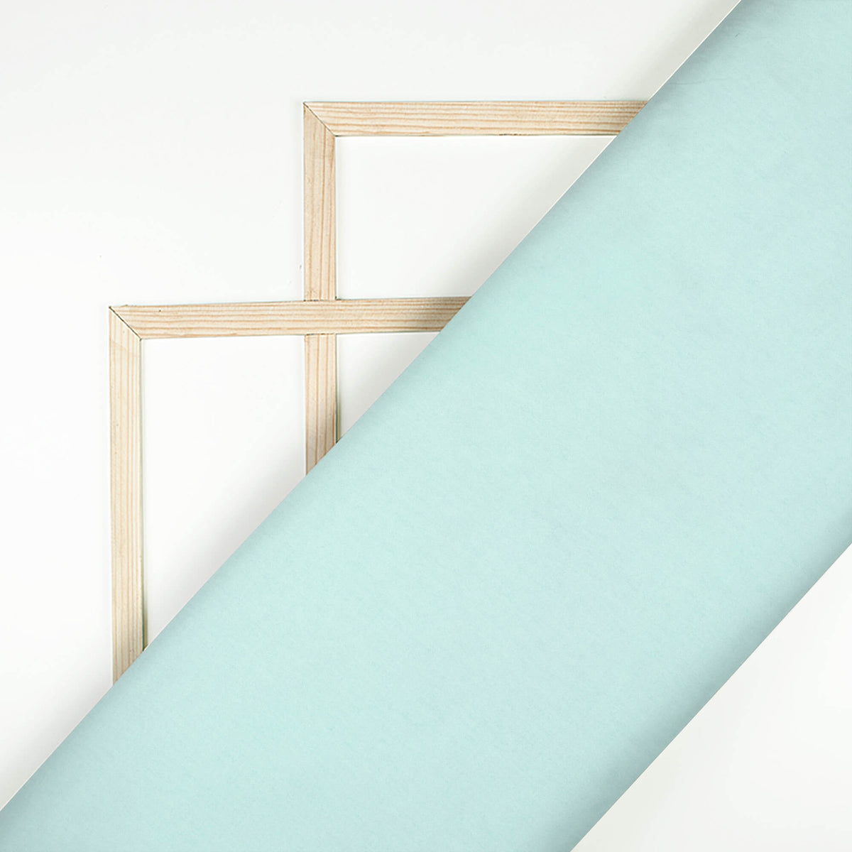 Pastel Blue Plain Georgette Fabric