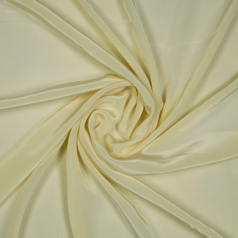 Light Beige Plain Viscose Crepe Fabric