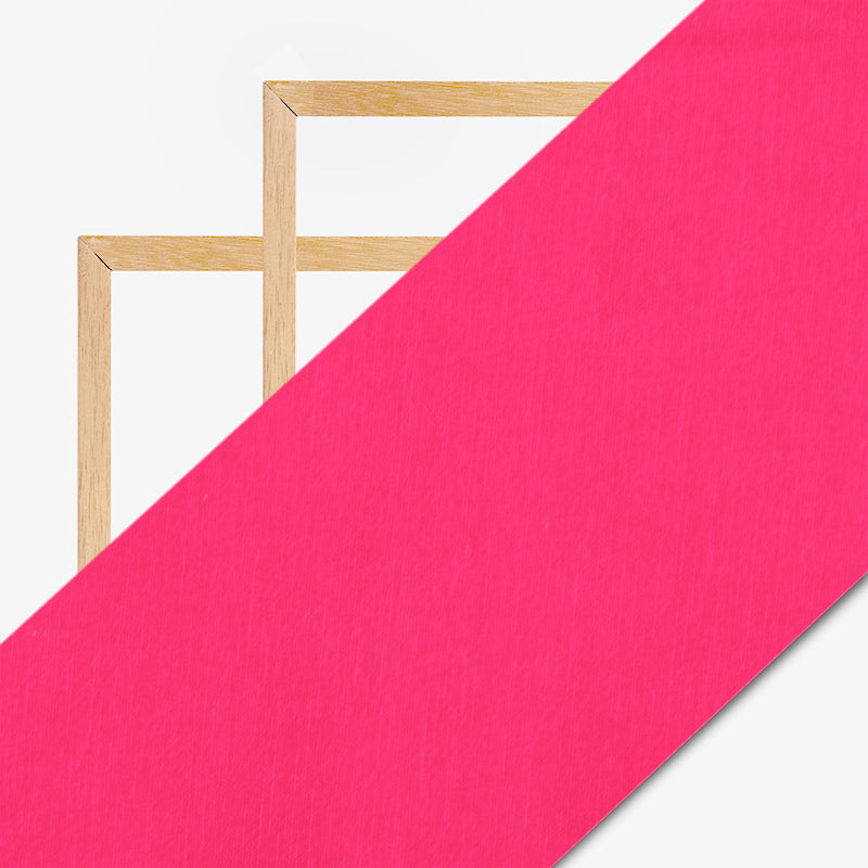 Fuchsia Pink Plain Viscose Linen By Rayon Fabric - Fabcurate