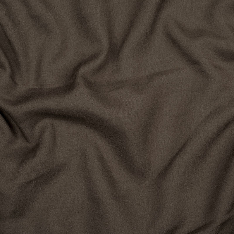 Iron Ore Gray Plain Modal Rayon Fabric - Fabcurate