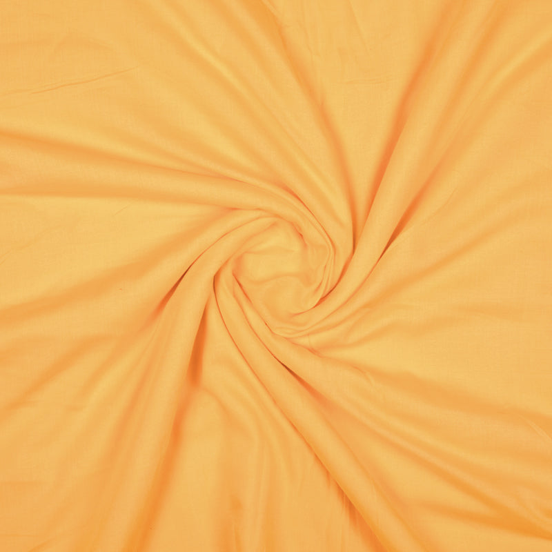 Yellow Plain Modal Rayon Fabric - Fabcurate