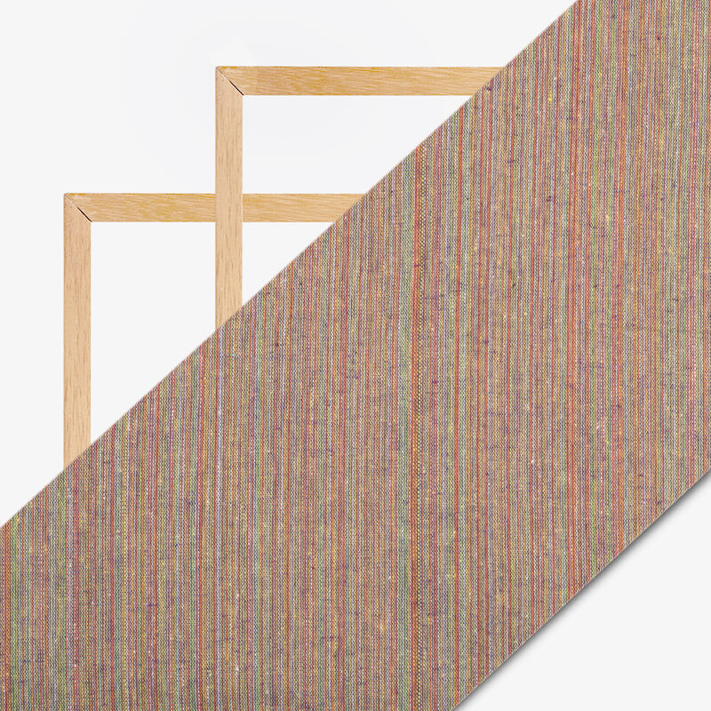 Orchid Purple Multicolor Stripes Yarn Dyed Cotton Fabric - Fabcurate