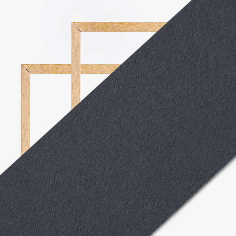 Charcoal Grey Plain Soft Twill Fabric (Width 56 Inches) - Fabcurate