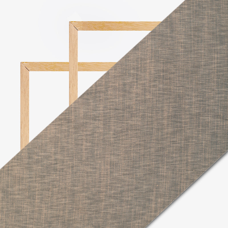 Cloud Grey Plain Rayon Slub Fabric (Width 58 Inches) - Fabcurate
