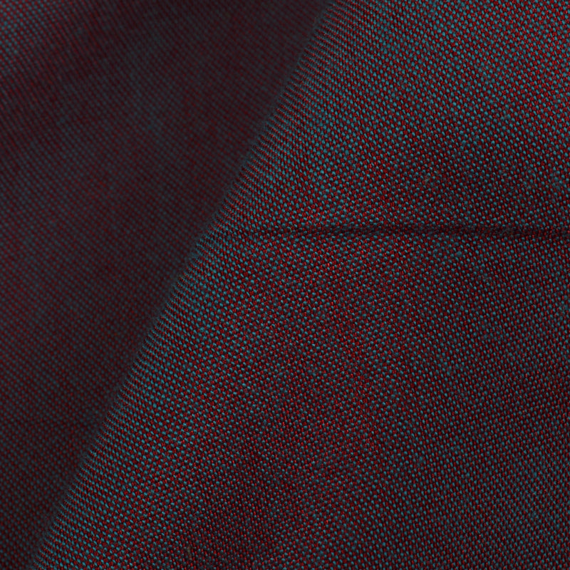 Maroon And Dark Grey Dual Tone Plain Rayon Fabric (Width 58 Inches) - Fabcurate