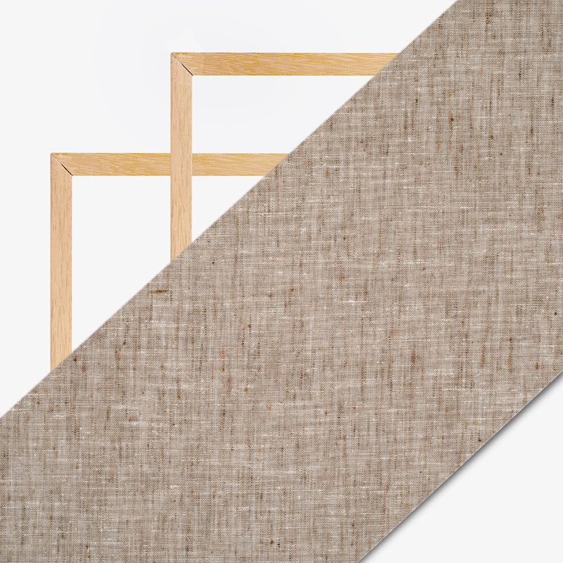 Alabaster Cream Plain Cotton By linen Fabric (Width 58 Inches) - Fabcurate