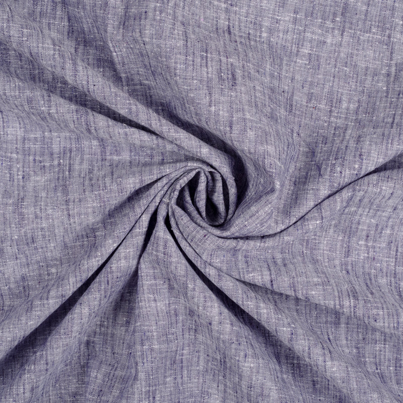 Pastel Purple Plain Cotton By linen Fabric (Width 58 Inches) - Fabcurate