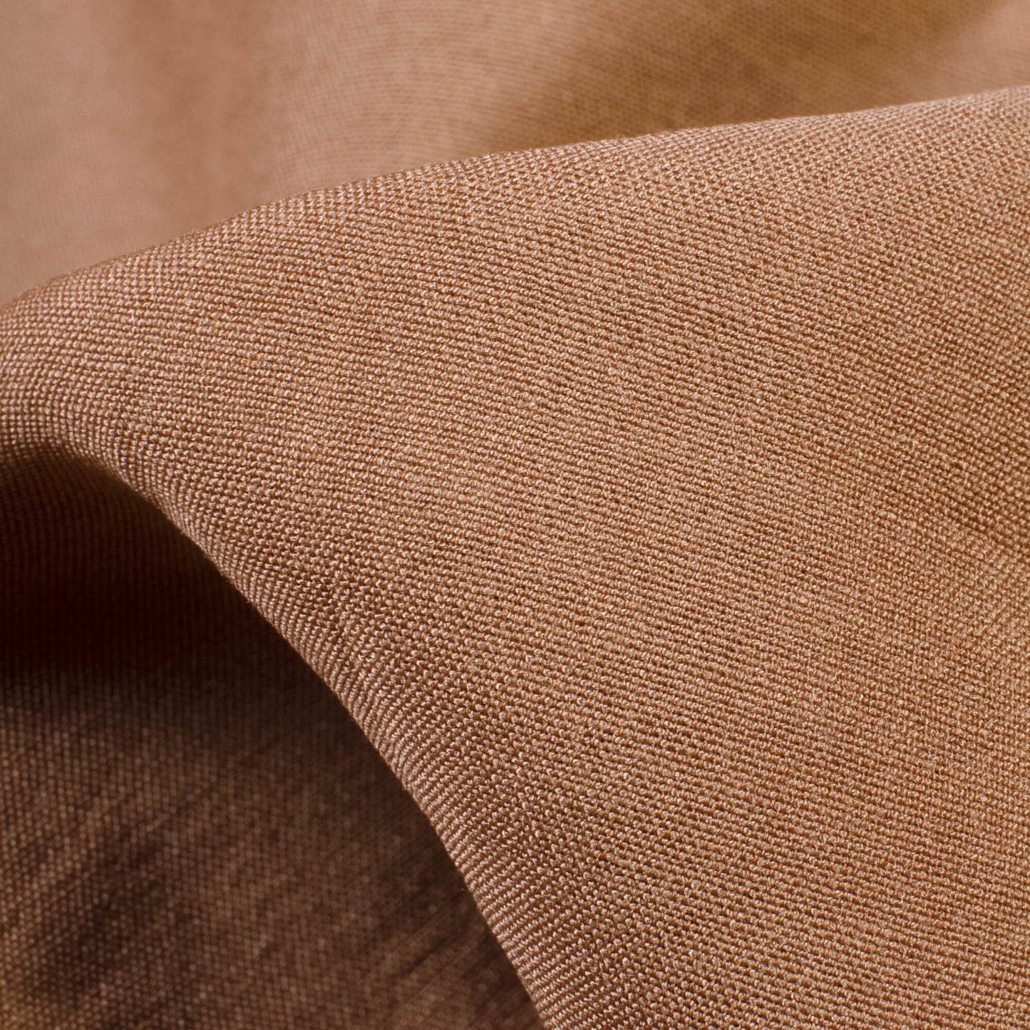 Fawn Beige Plain Pure Muslin Fabric - Fabcurate