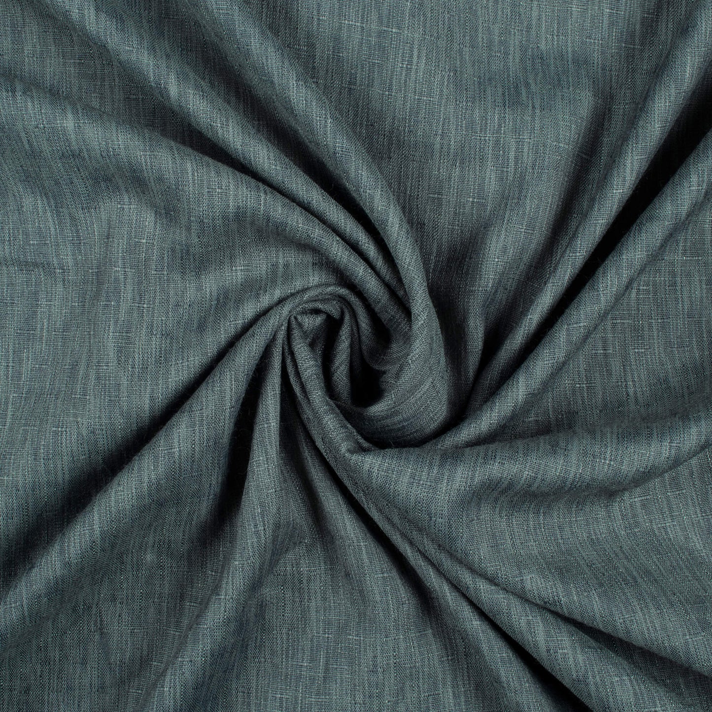 Metal Grey Plain Textured Rayon Slub Fabric (Width 58 Inches)