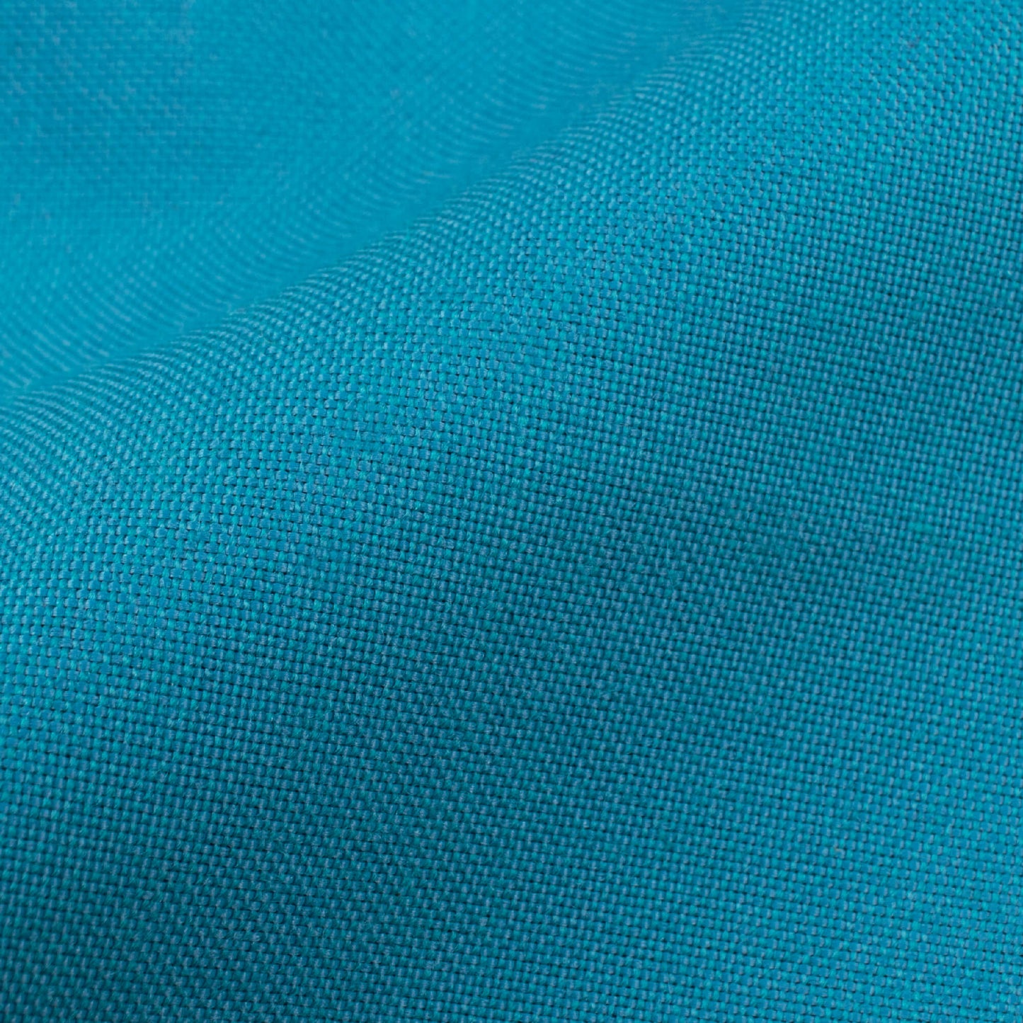 Sky Blue Plain Poly Poplin Premium Shirting Fabric (Width 58 Inches)