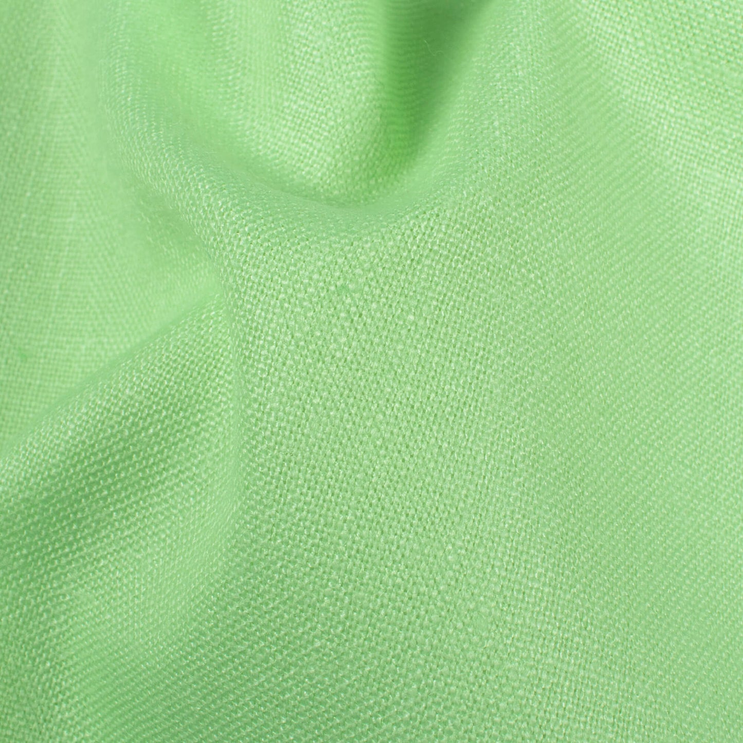 Pastel Green Plain Poly Spun Exclusive Shirting Fabric (Width 36 Inches)