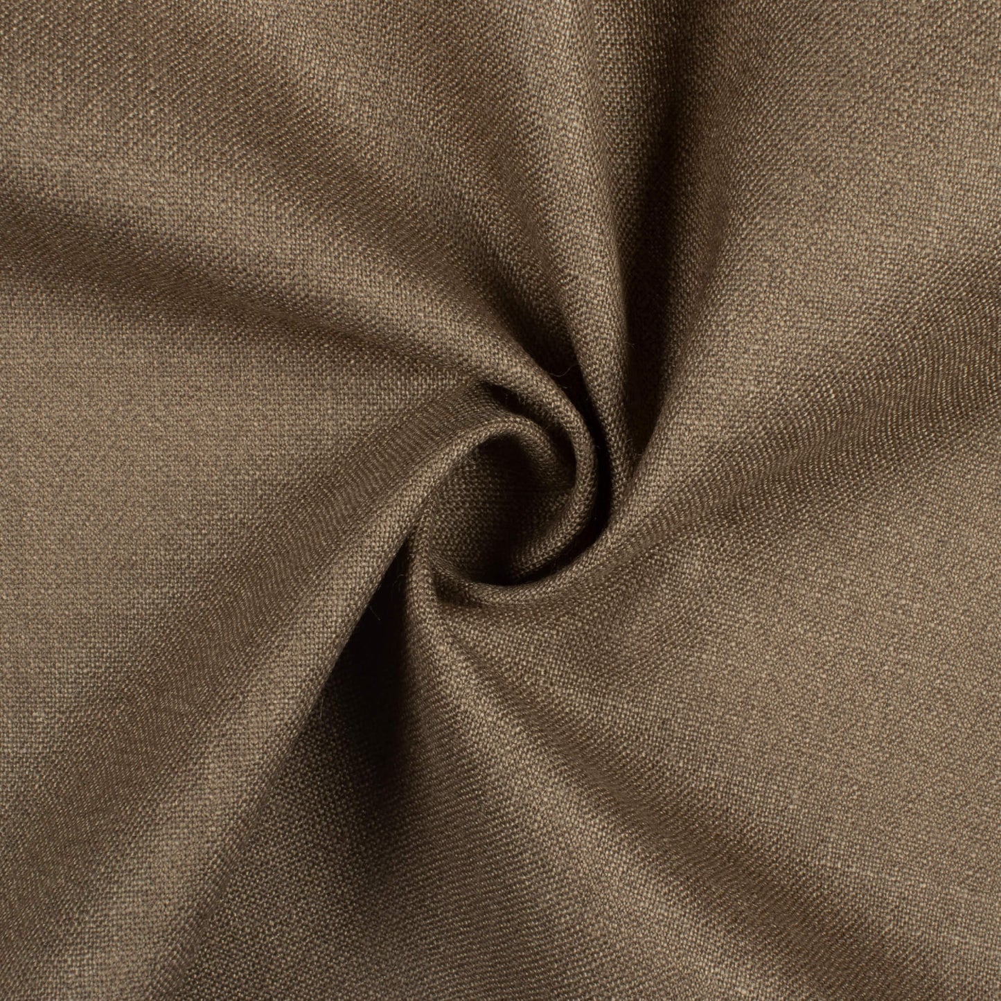 Cedar Brown Plain Poly Spun Exclusive Shirting Fabric (Width 36 Inches)