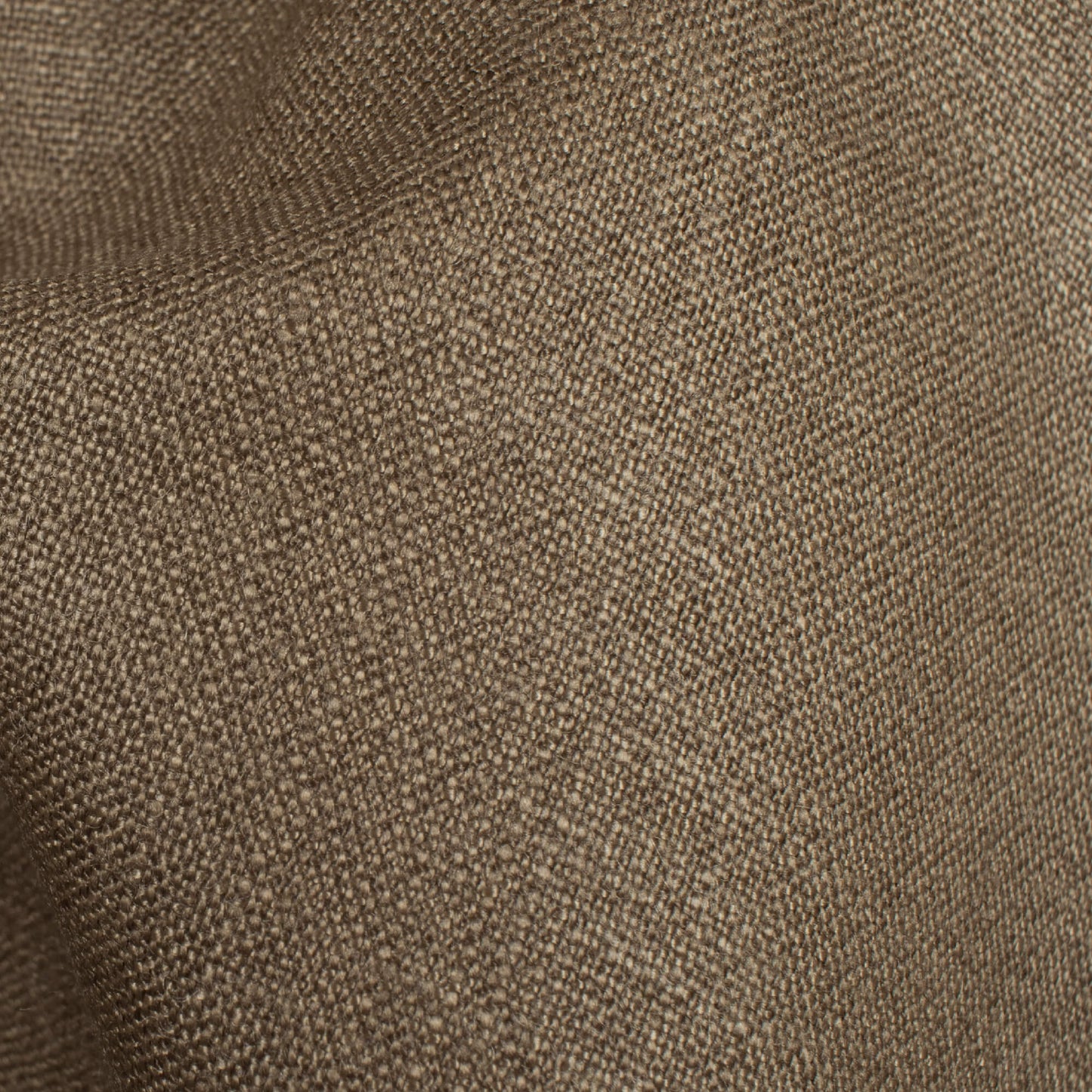 Cedar Brown Plain Poly Spun Exclusive Shirting Fabric (Width 36 Inches)