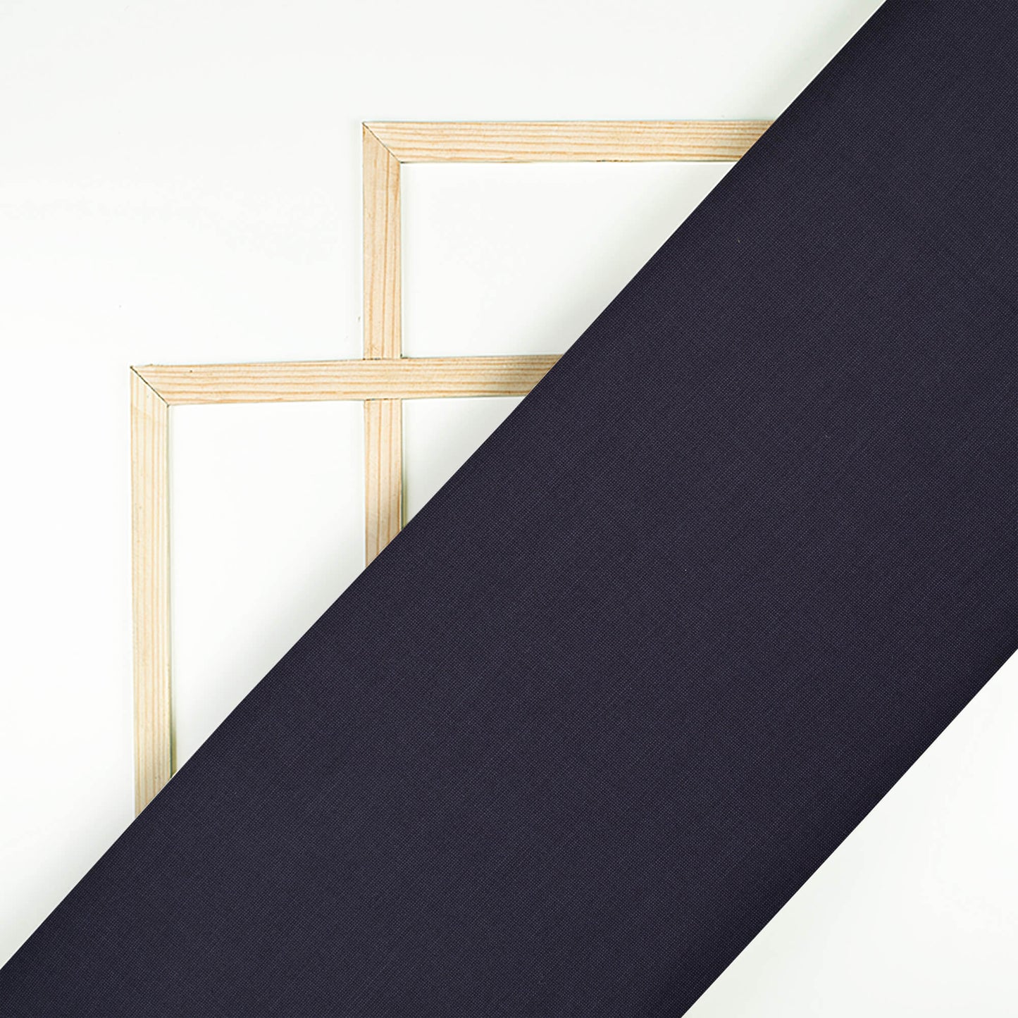 Raisin Purple Plain Luxury Suiting Fabric (Width 58 Inches)