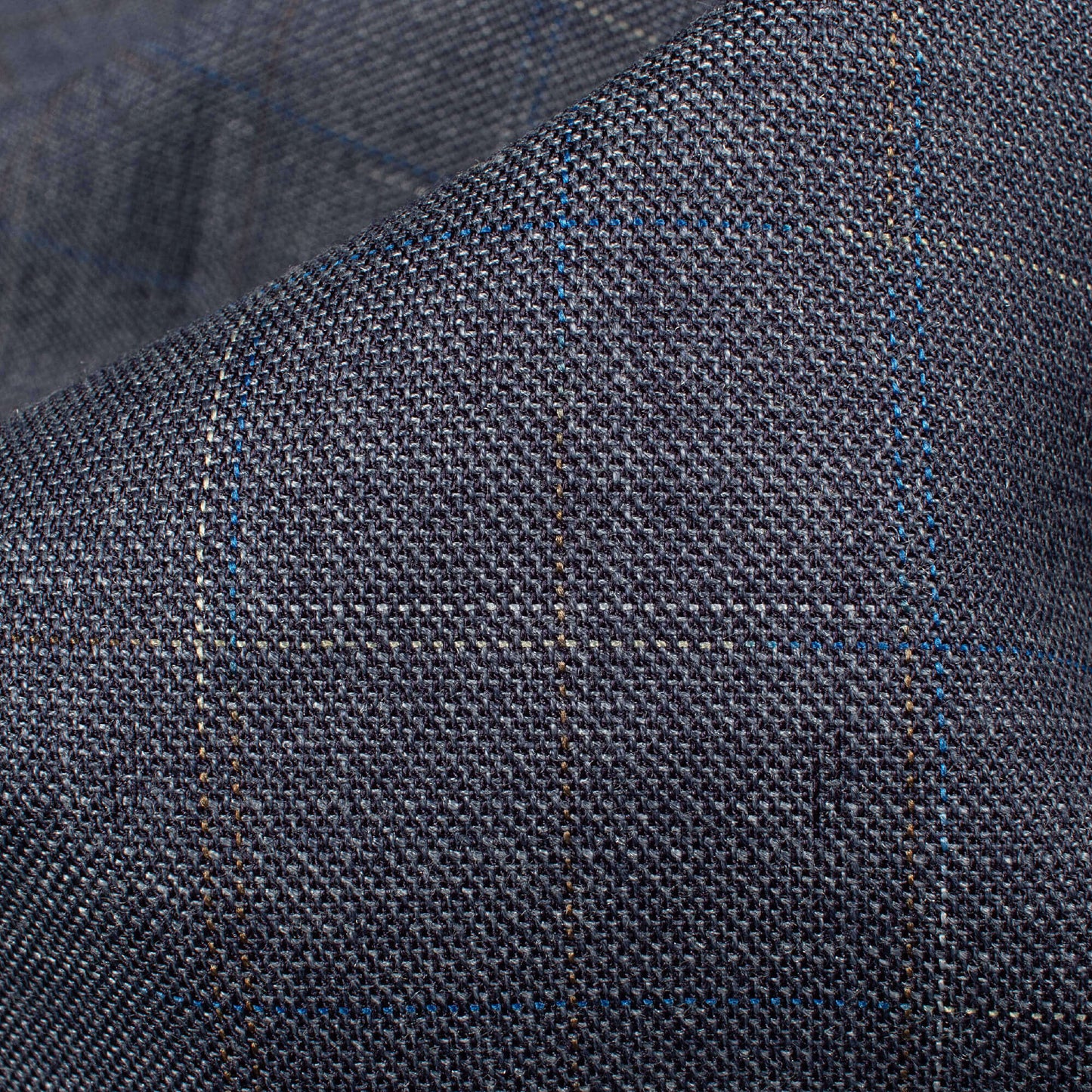Grey Self Textured Luxury Suiting Fabric (Width 58 Inches)