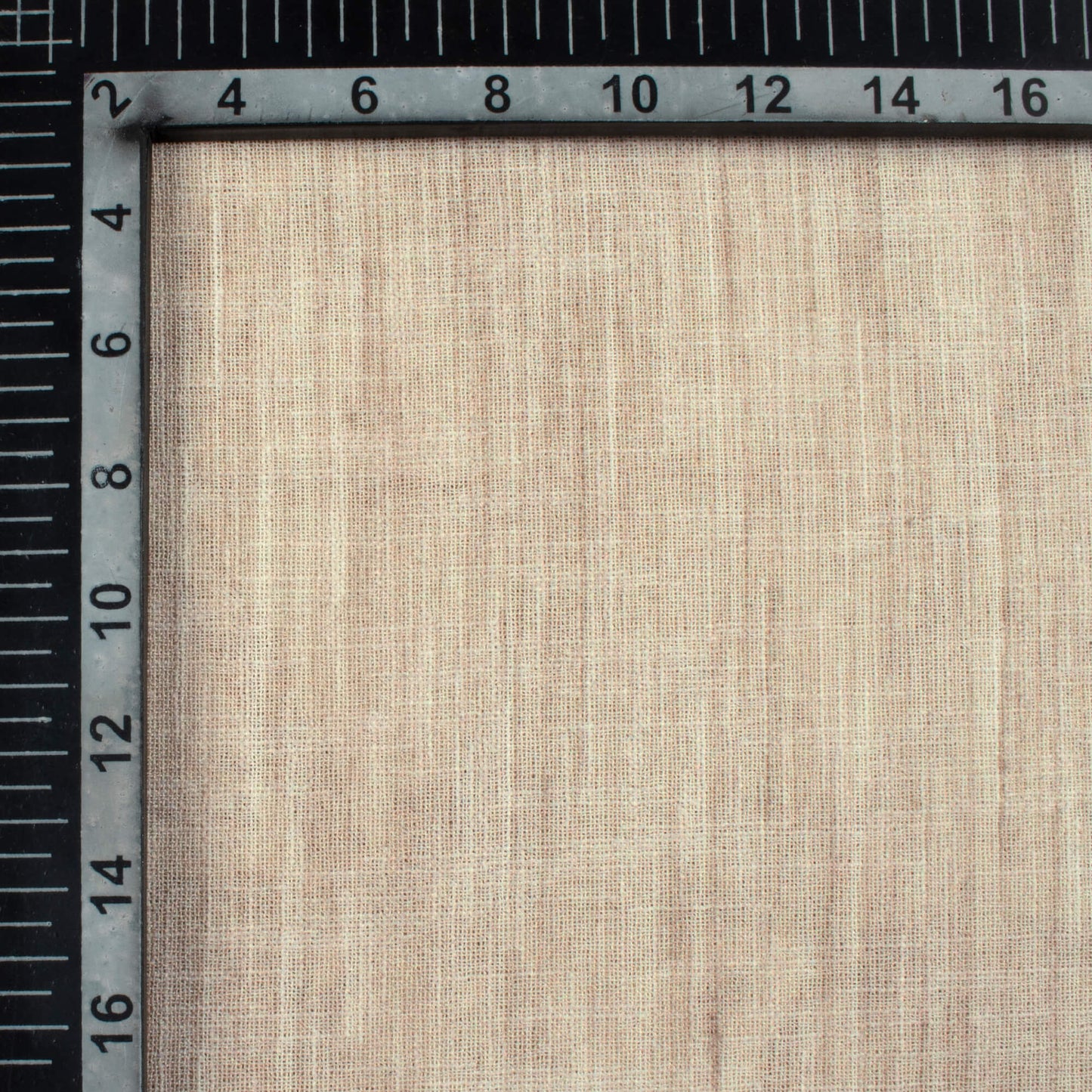 Wheat Brown Textured Premium Sheer Fabric (Width 54 Inches)